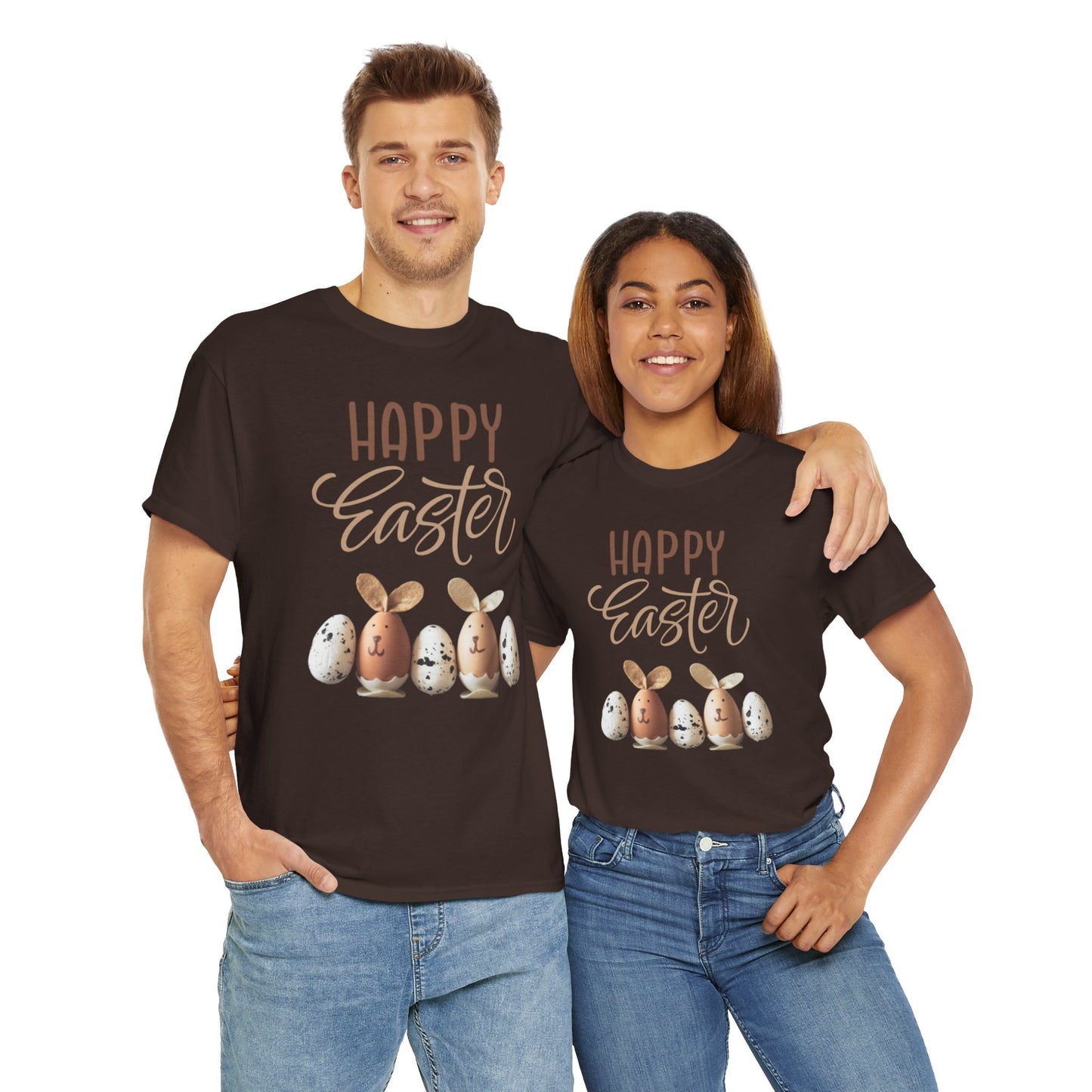 Happy Easter Unisex Heavy Cotton Tee