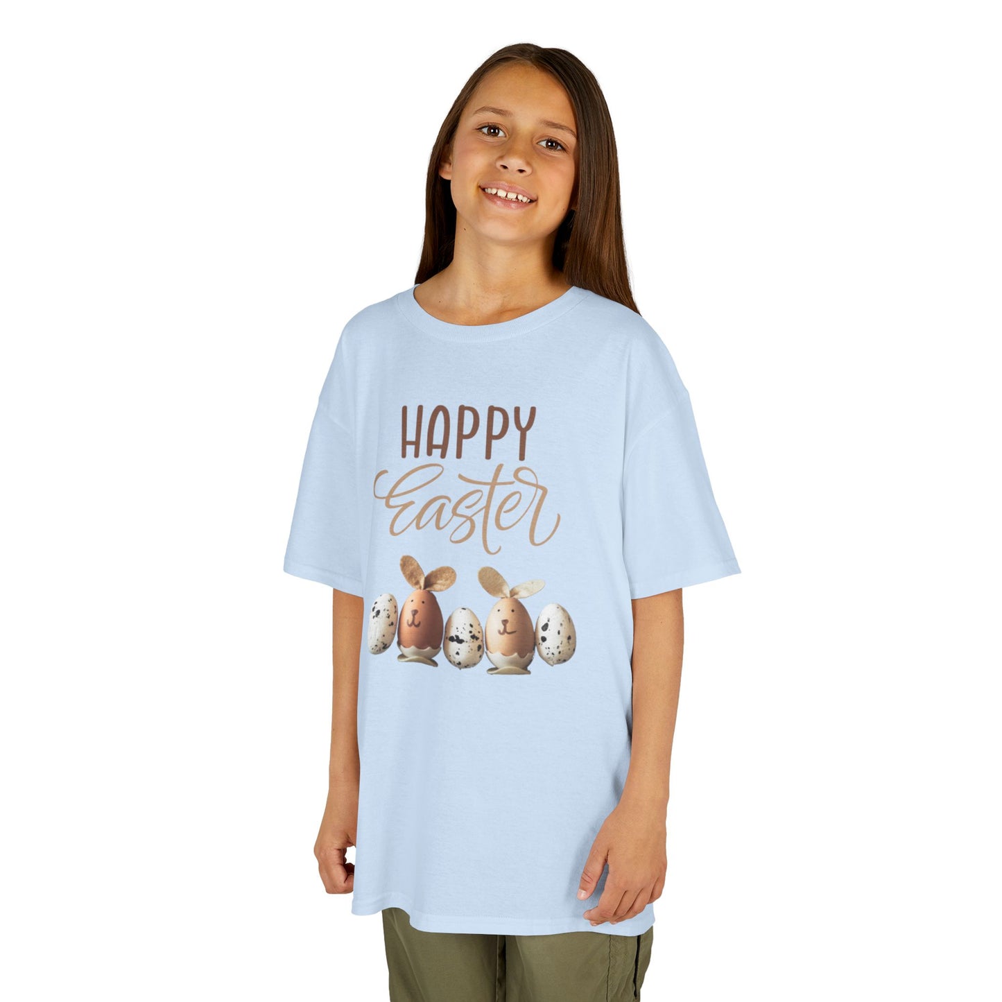Happy Easter Kids Heavy Cotton Tee