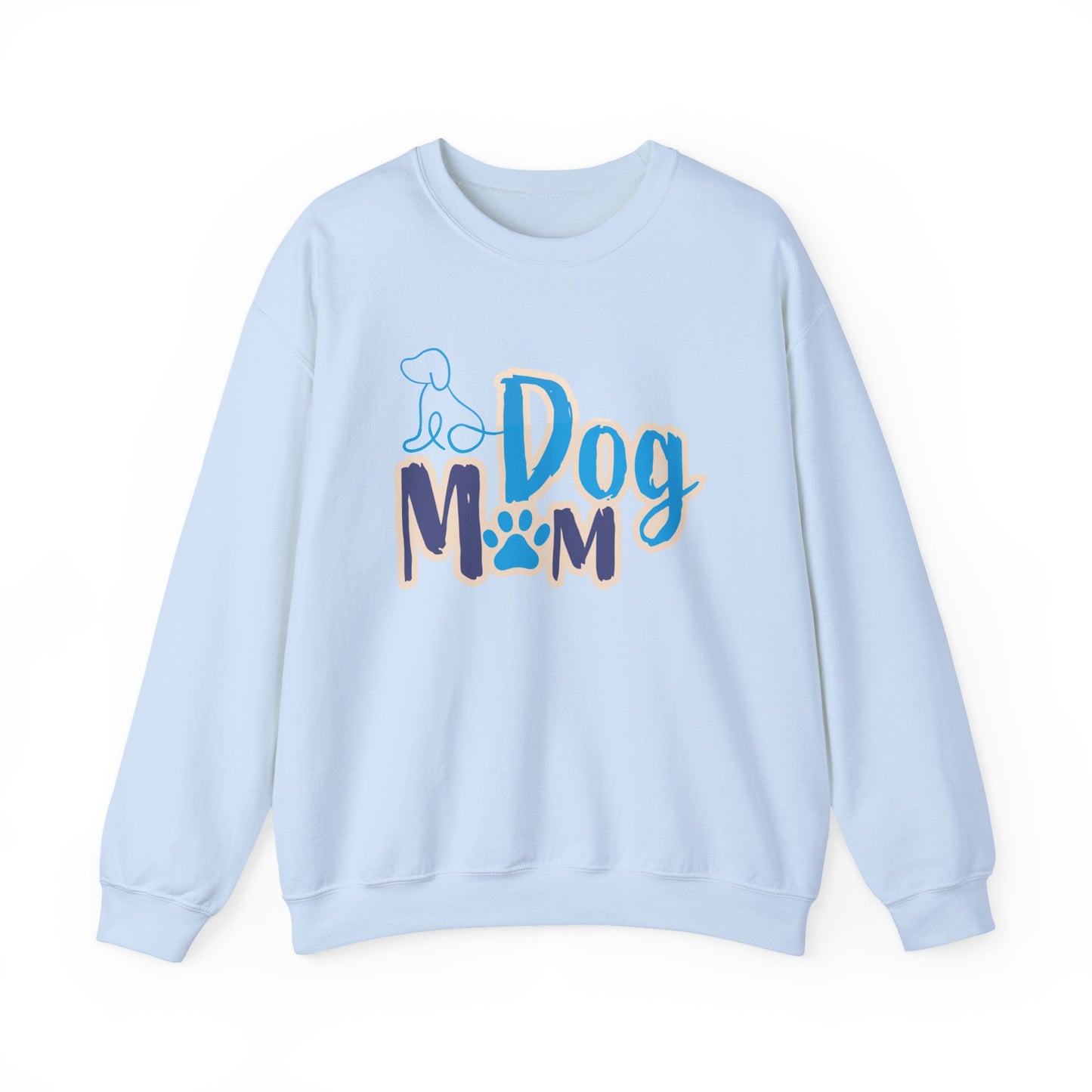 Dog Mom Sweatshirt, Unisex Dog Lover Crewneck, Pet Owner Gift, Cozy Casual Wear, Birthday & Holiday Gift for Dog Lovers