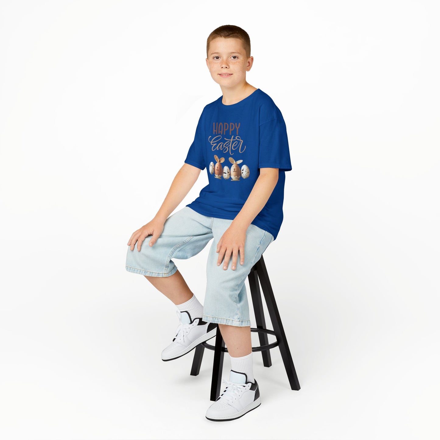 Happy Easter Kids Heavy Cotton Tee