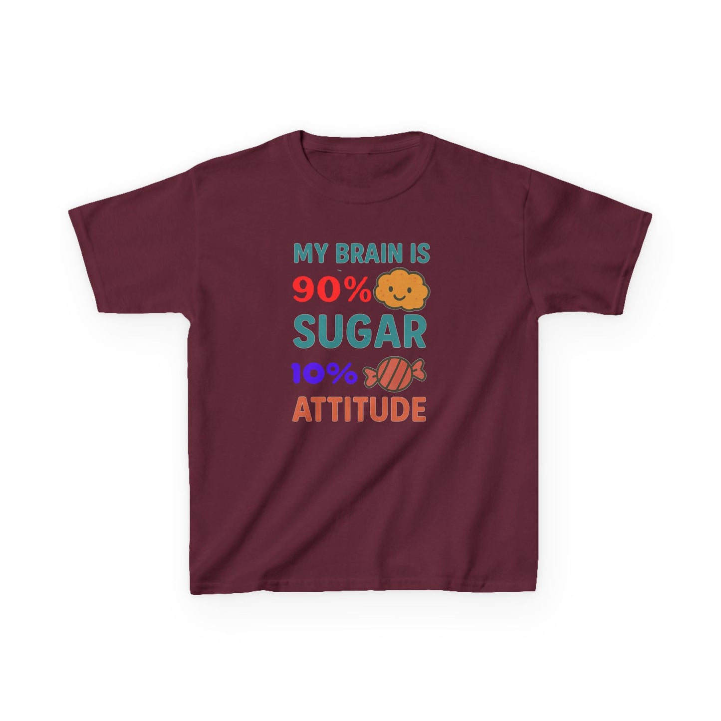 Fun Kids' Tee with Sweet Attitude