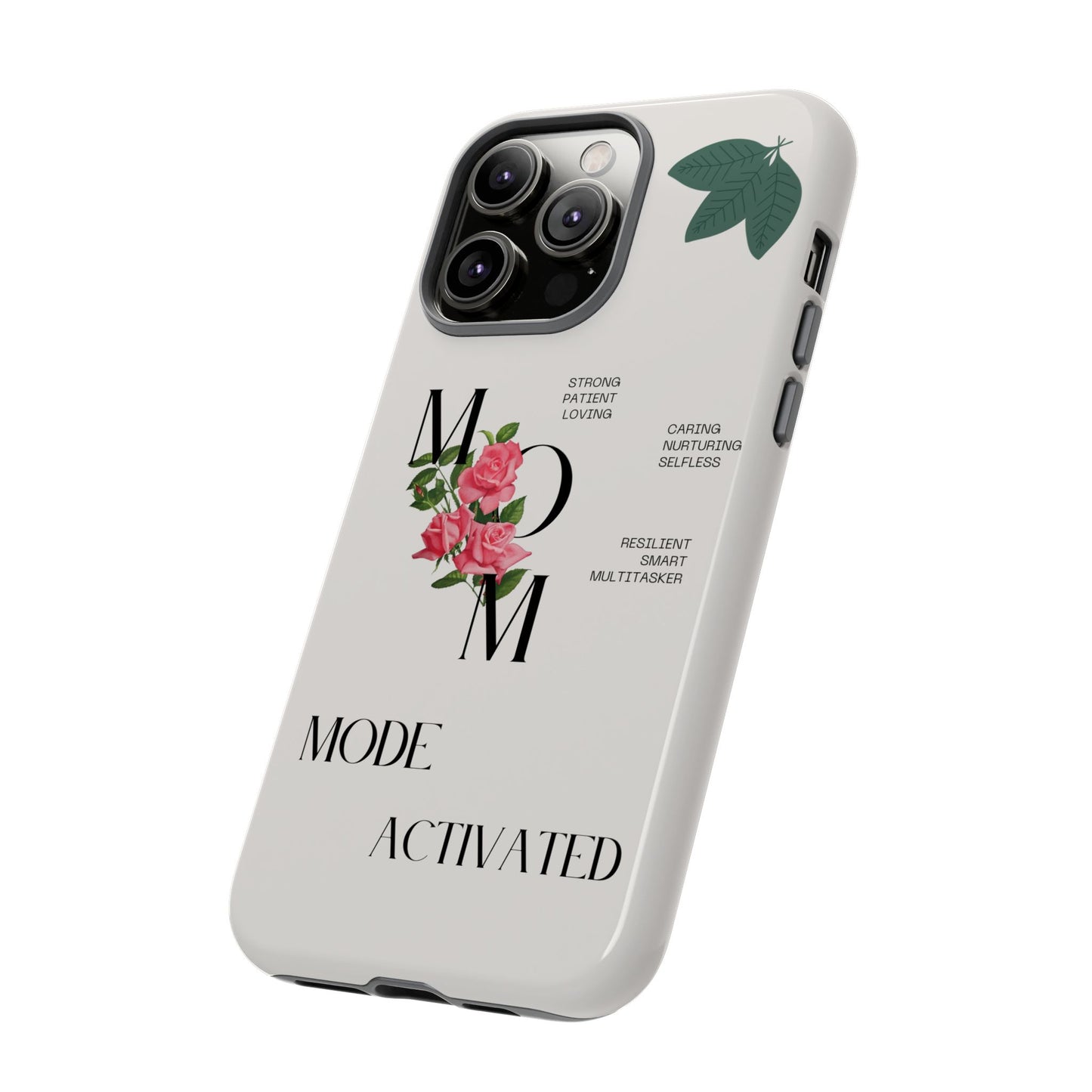 Personalized Phone Case for Moms | Mode Activated | Gift for Mother's Day, Birthday, Resilient, Loving, Durable