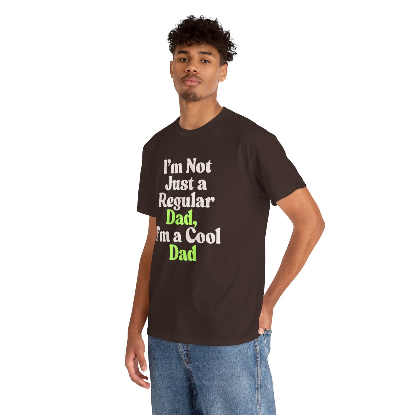 Cool Dad Unisex Heavy Cotton Tee | Funny Dad T-Shirt, Father's Day Gift, Casual Wear, Family Gathering, Gift for Him