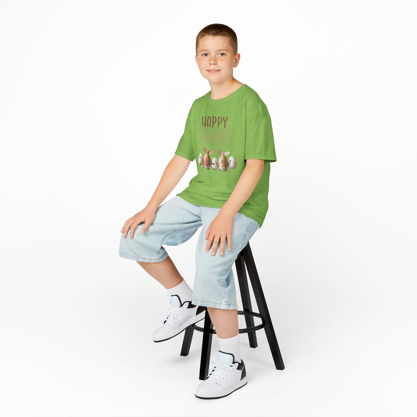 Happy Easter Kids Heavy Cotton Tee