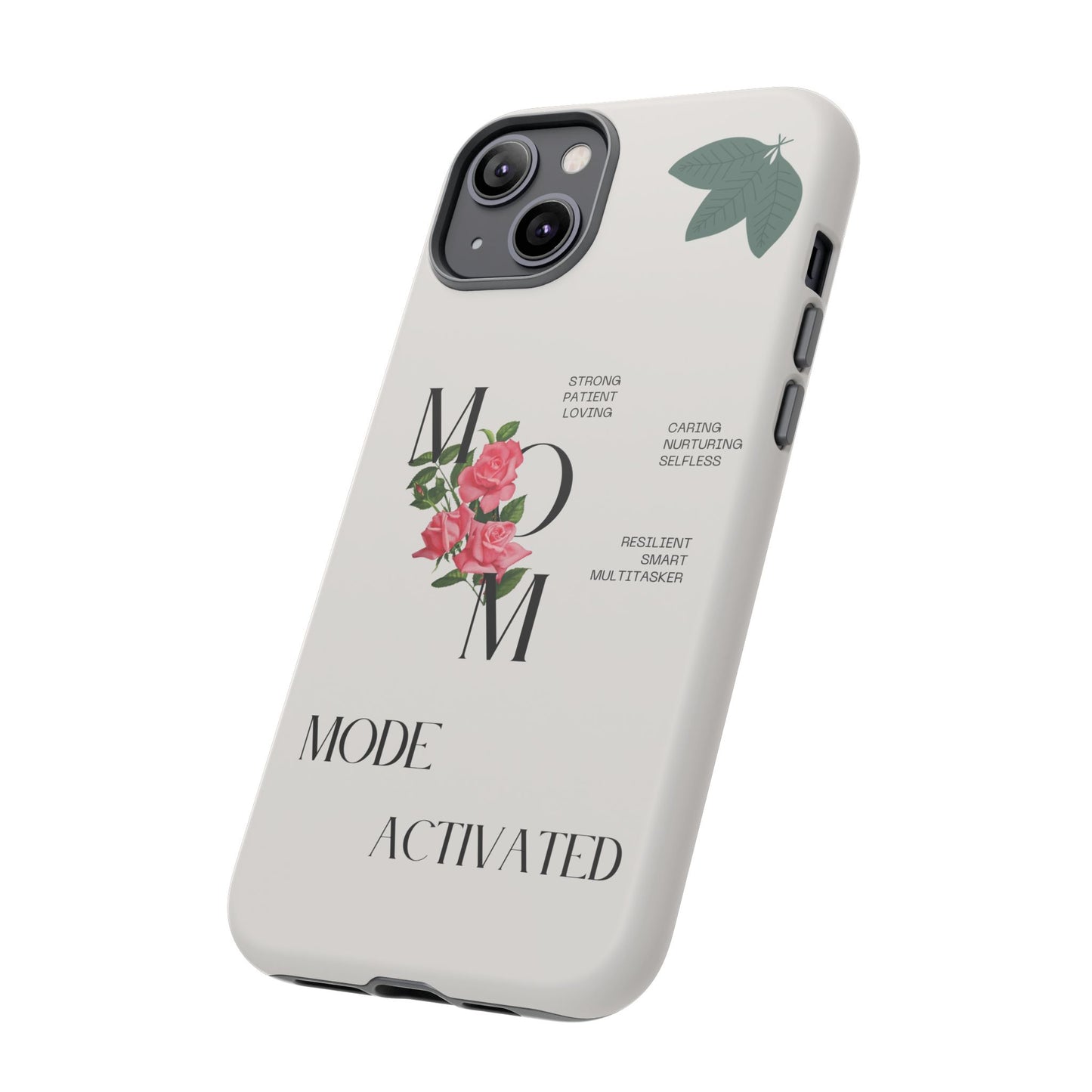 Personalized Phone Case for Moms | Mode Activated | Gift for Mother's Day, Birthday, Resilient, Loving, Durable