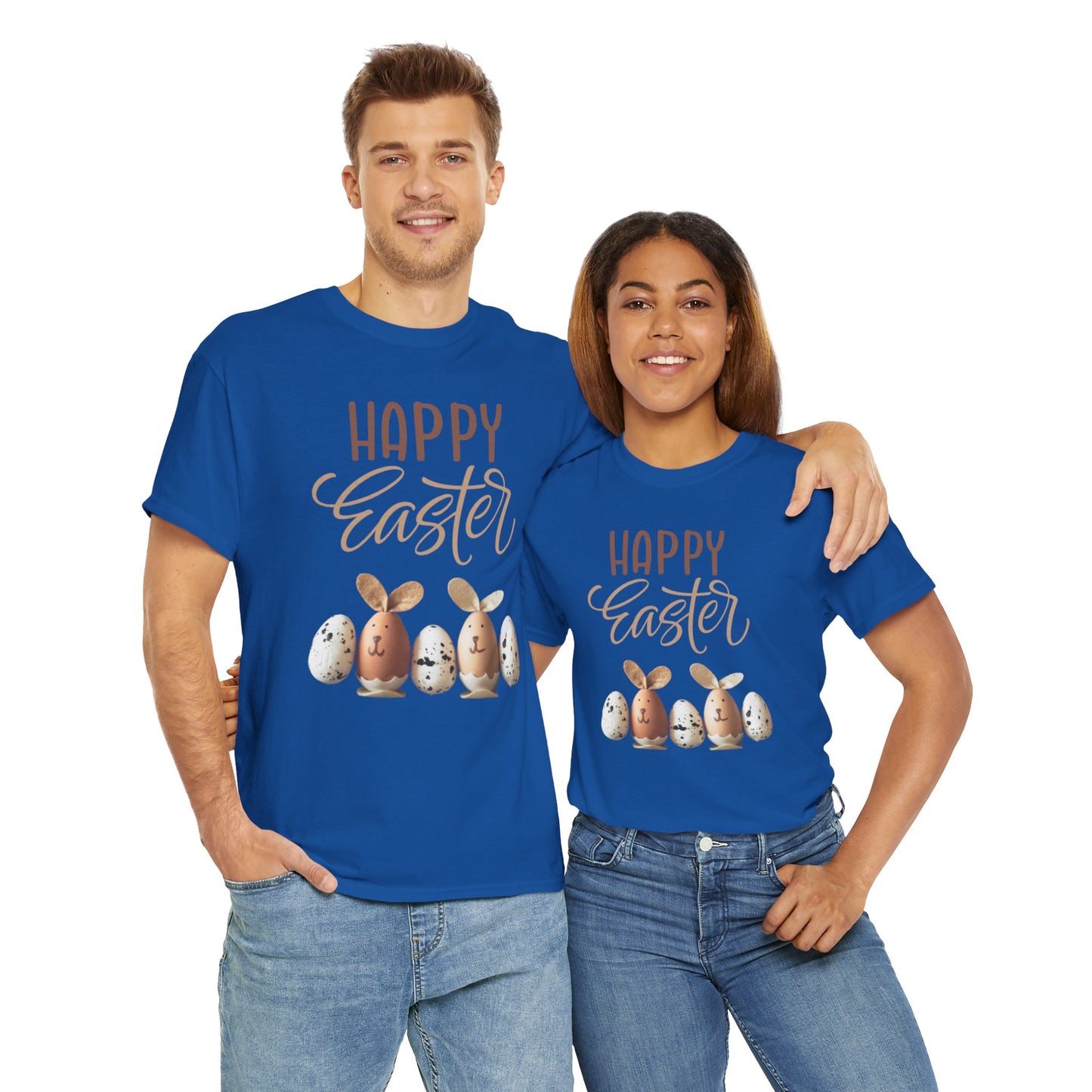 Happy Easter Unisex Heavy Cotton Tee