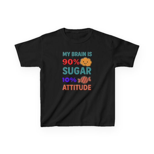 Fun Kids' Tee with Sweet Attitude