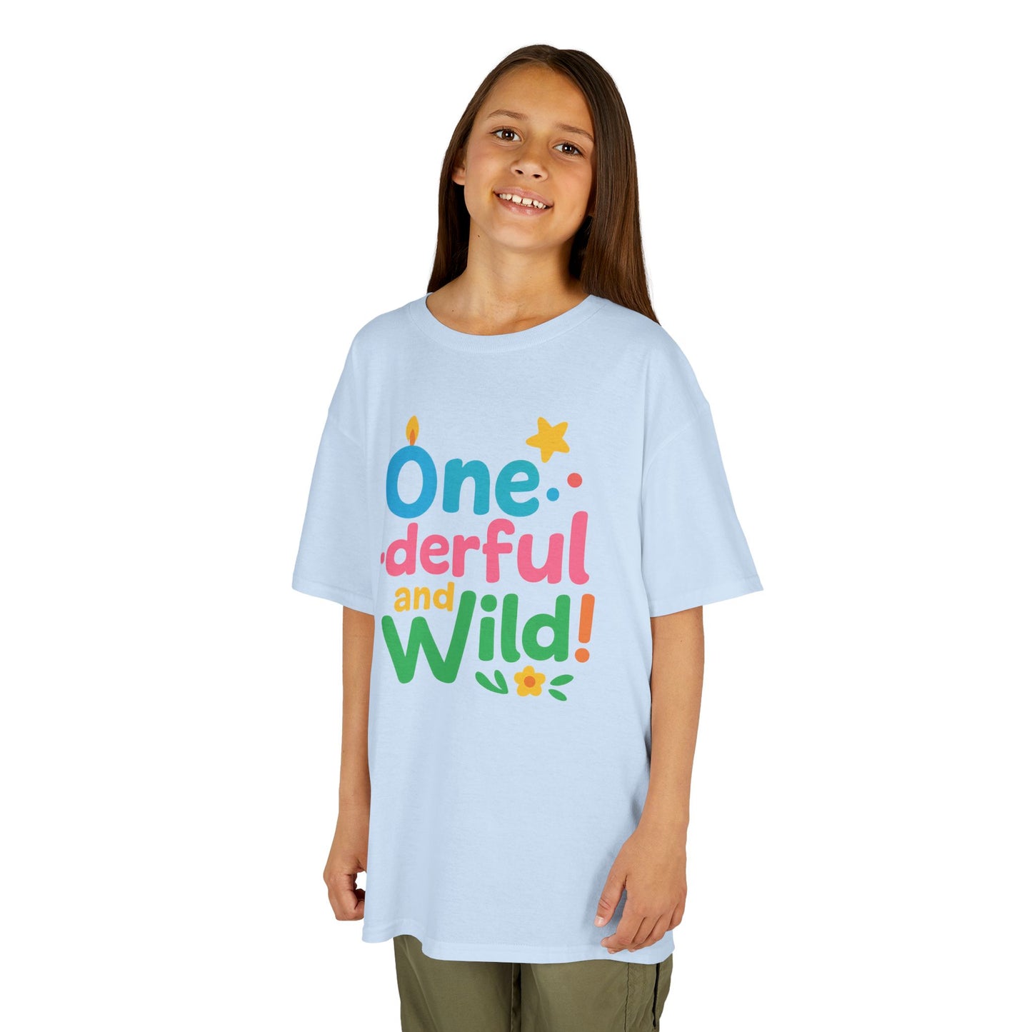 One-derful and Wild Kids Tee, Fun Birthday Gift, Toddler T-Shirt, Playful Cotton Shirt, Colorful Kids Apparel