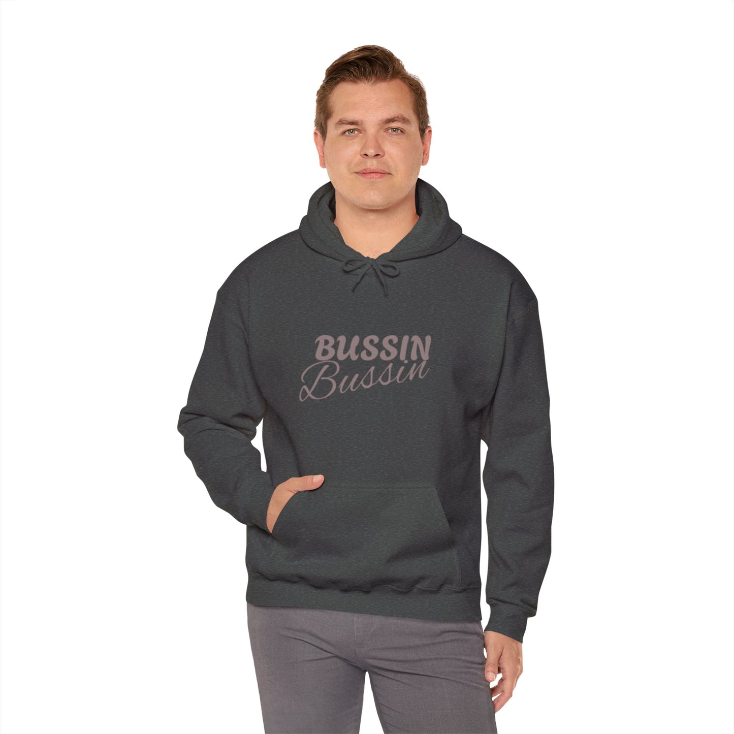 Bussin Unisex Heavy Blend Hoodie - Cozy, Trendy & Comfortable Sweatshirt