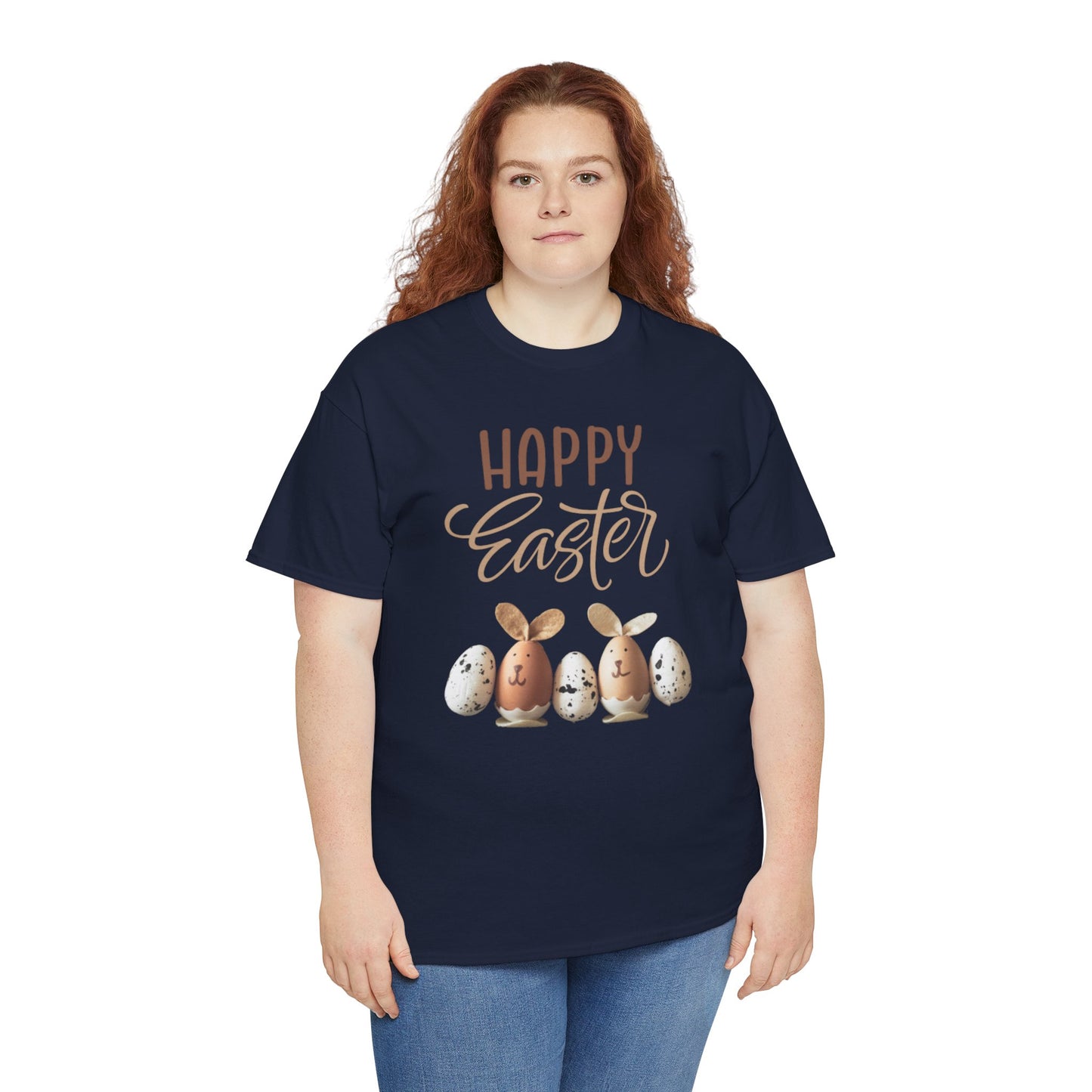 Happy Easter Unisex Heavy Cotton Tee