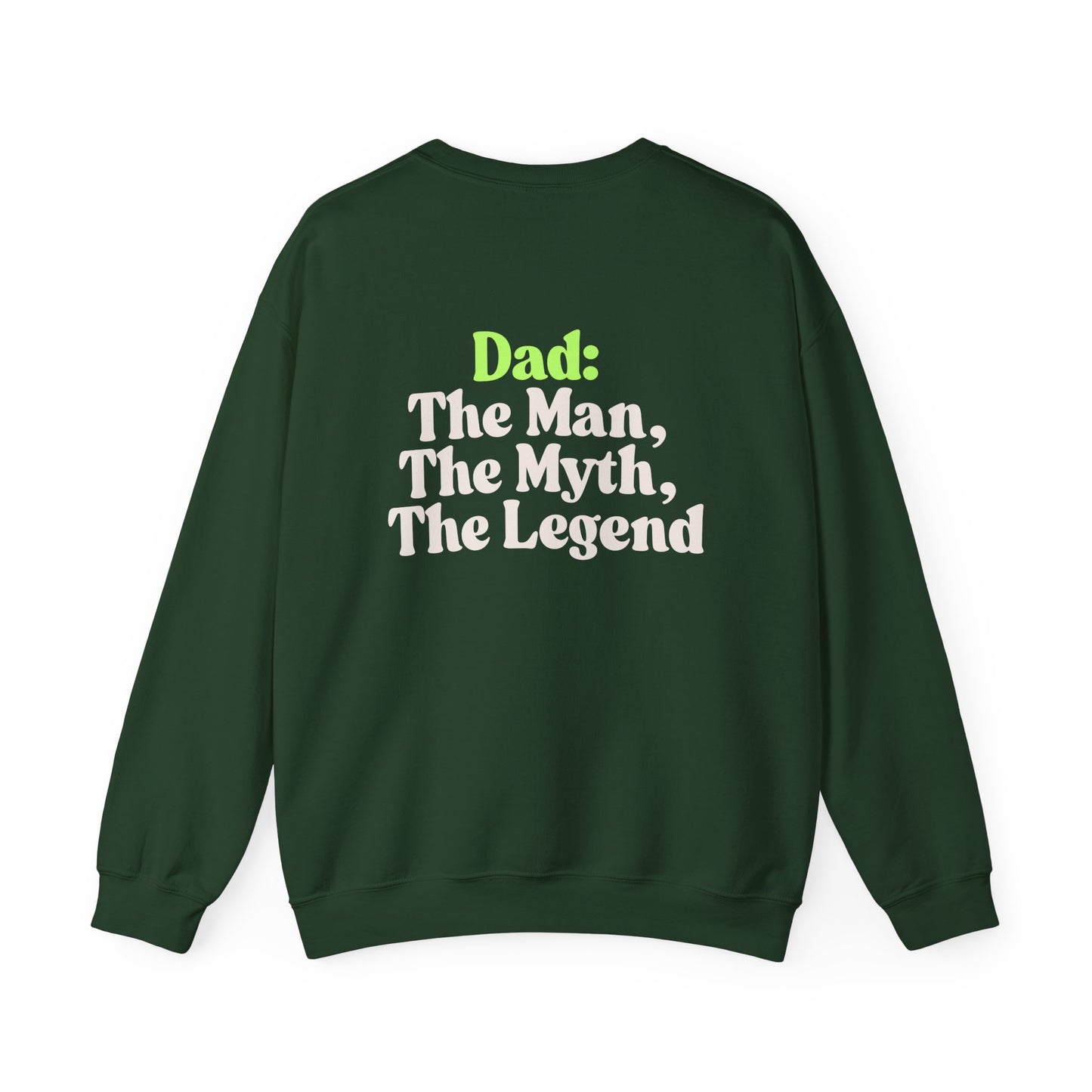 Gift for Dad, Father's Day Apparel, Casual Wear, Dad's Birthday Gift - Print on the back only