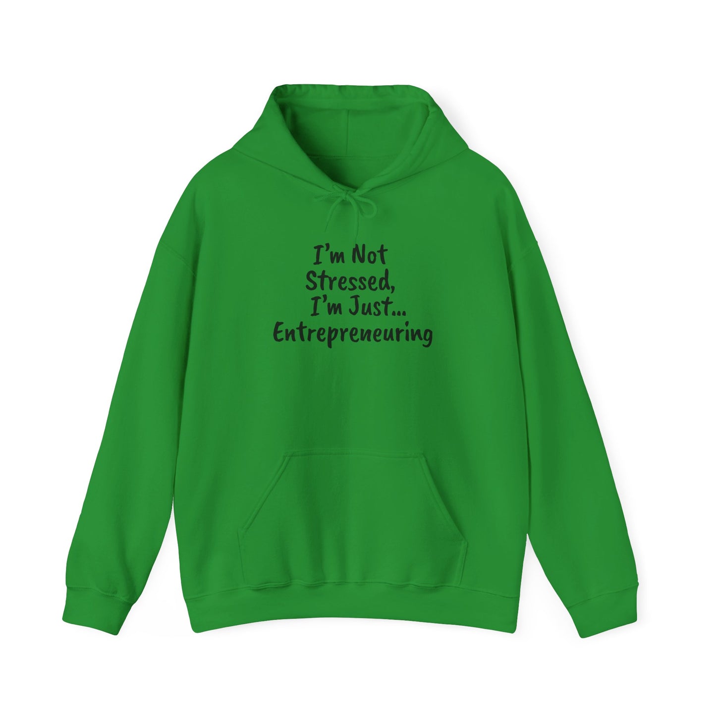 Entrepreneur Hoodie - "I'm Not Stressed, I'm Just..." Heavy Blend Sweatshirt for Creatives