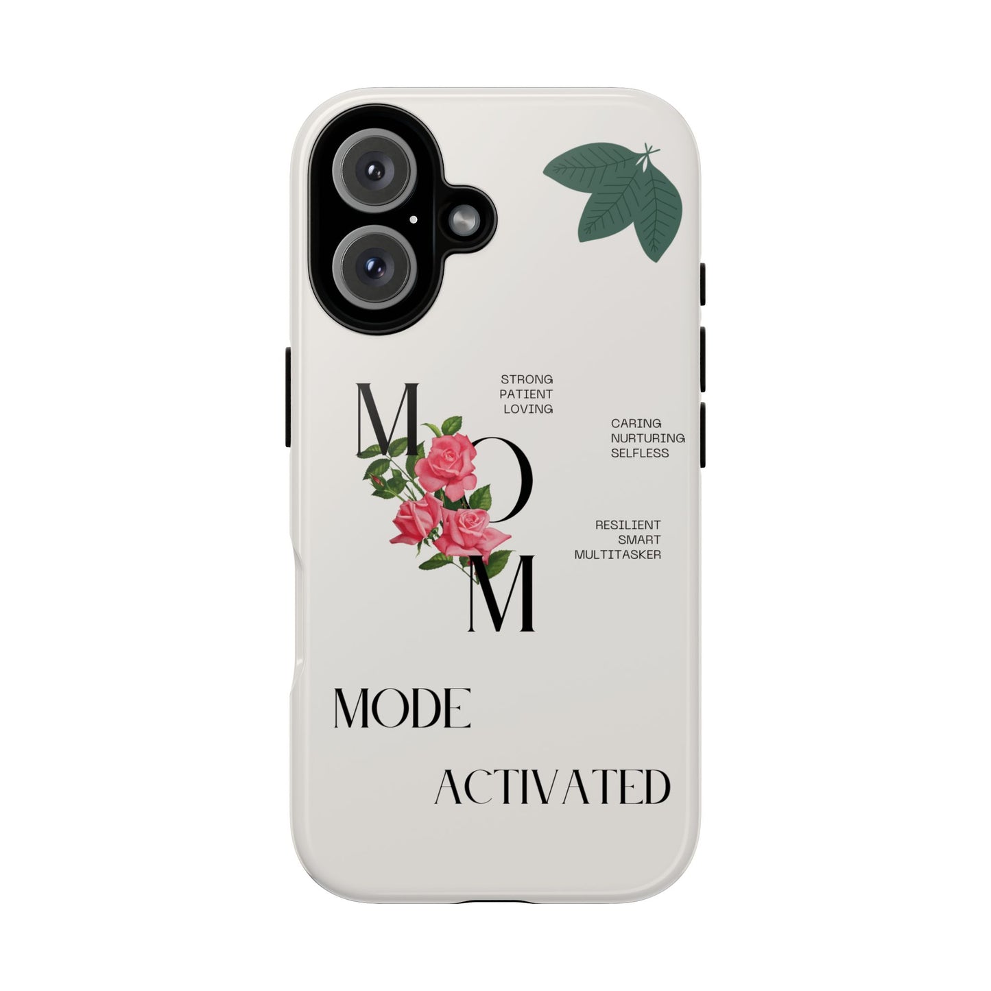 Personalized Phone Case for Moms | Mode Activated | Gift for Mother's Day, Birthday, Resilient, Loving, Durable