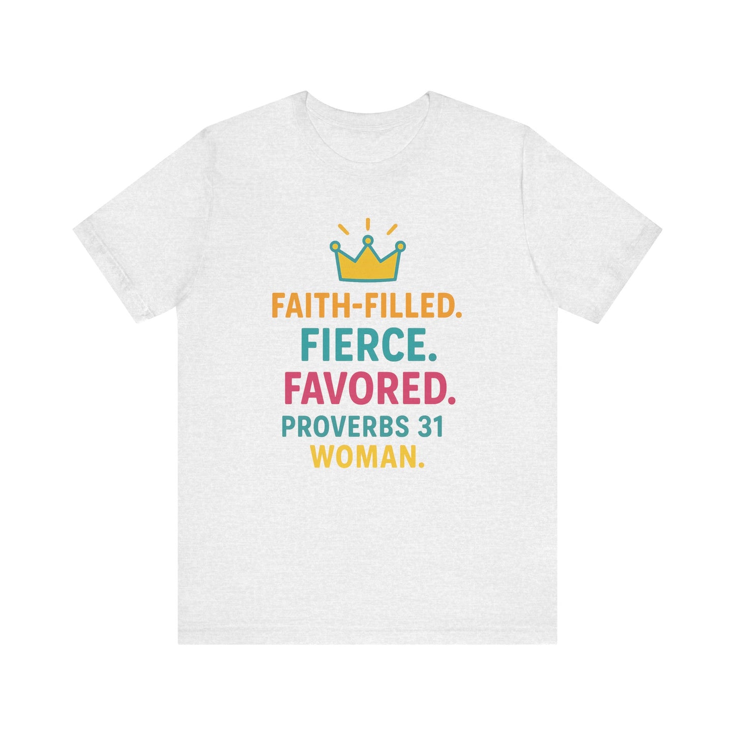 Faith-Filled Proverbs 31 Unisex Tee, Inspirational T-Shirt, Christian Apparel, Faith-Based Gifts, Motivational Top