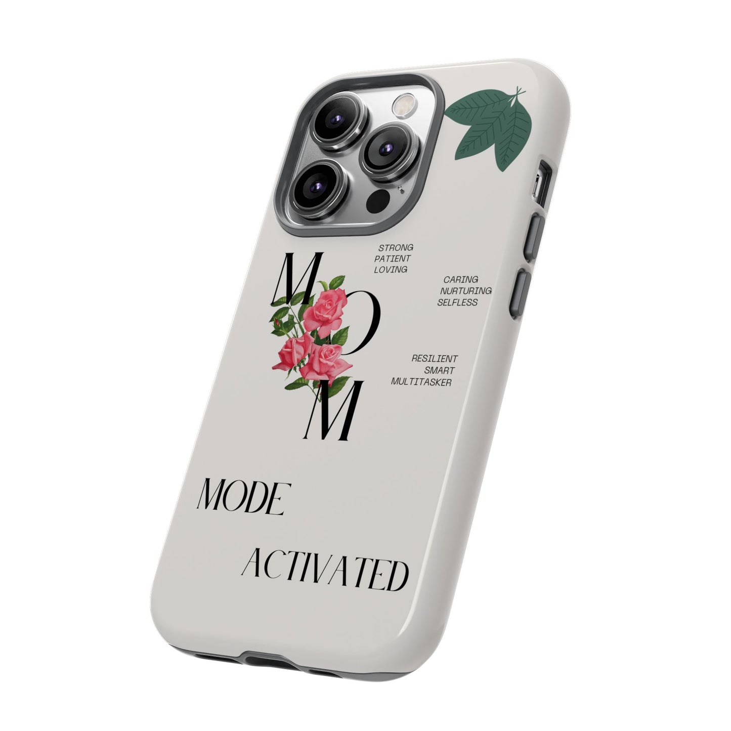 Personalized Phone Case for Moms | Mode Activated | Gift for Mother's Day, Birthday, Resilient, Loving, Durable