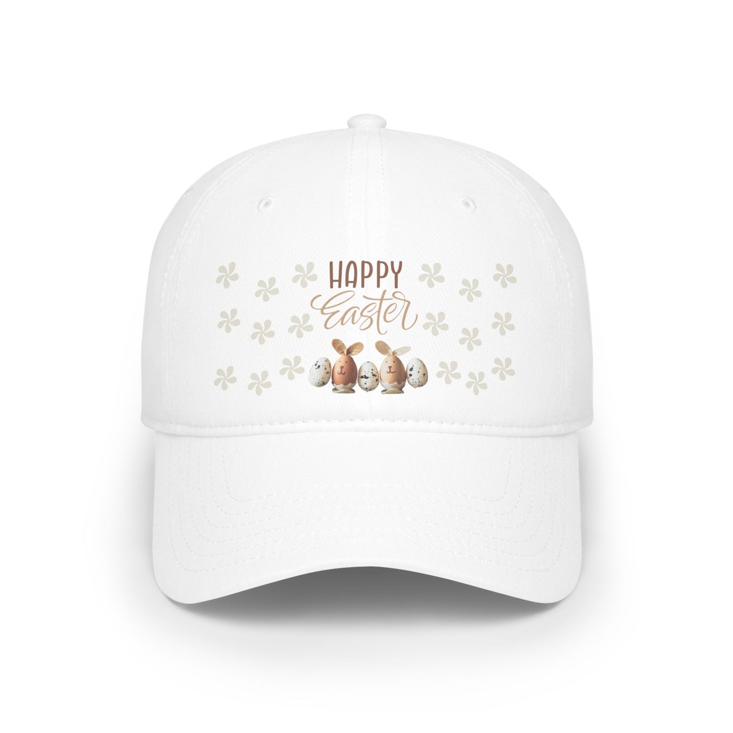 Happy Easter Low Profile Baseball Cap - Festive Spring Accessory