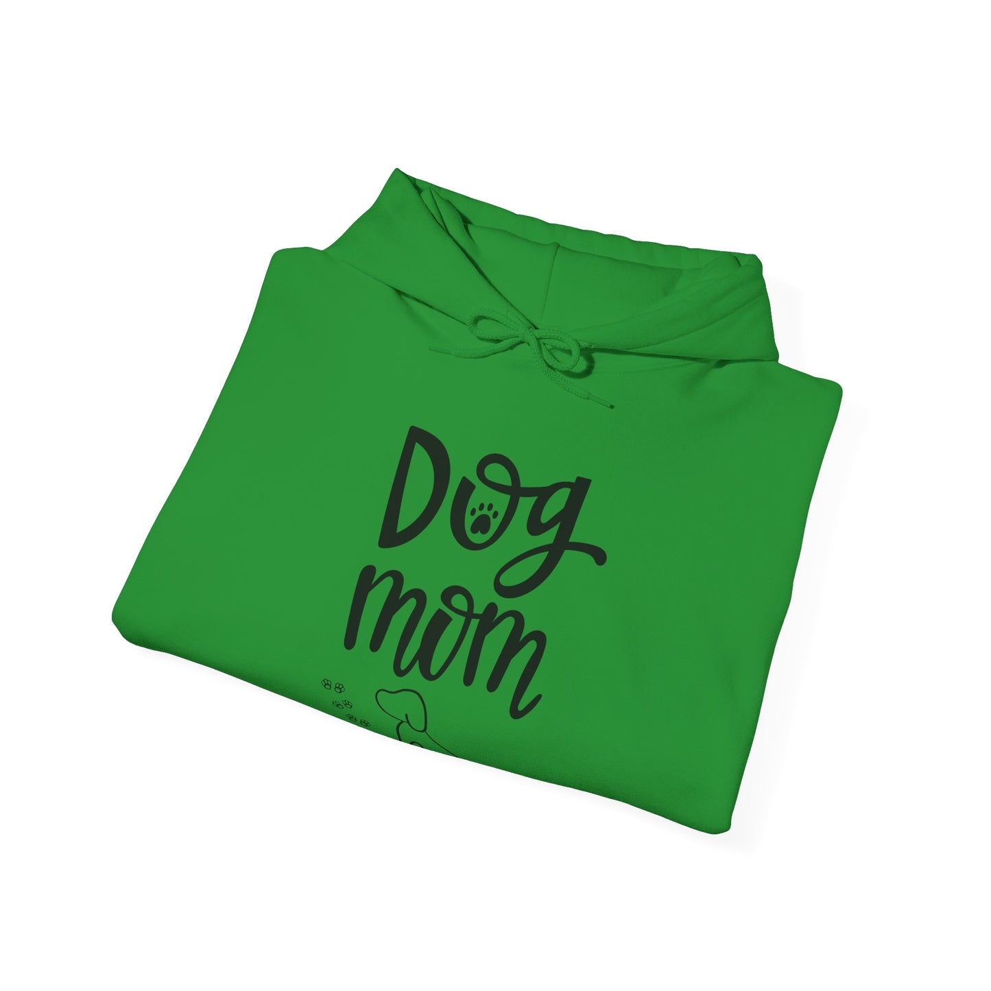 Dog Mom Hooded Sweatshirt, Cute Dog Lover Gift, Pet Owner Apparel, Cozy Sweatshirt for Dog Lovers, Animal Lover Hoodie