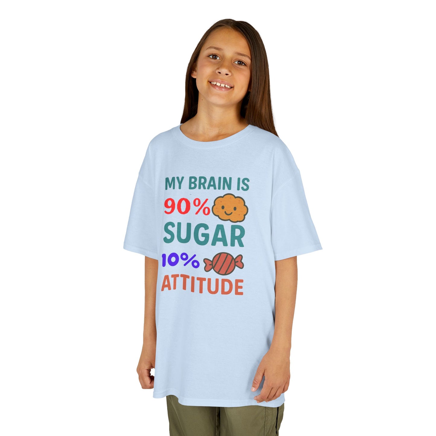 Fun Kids' Tee with Sweet Attitude