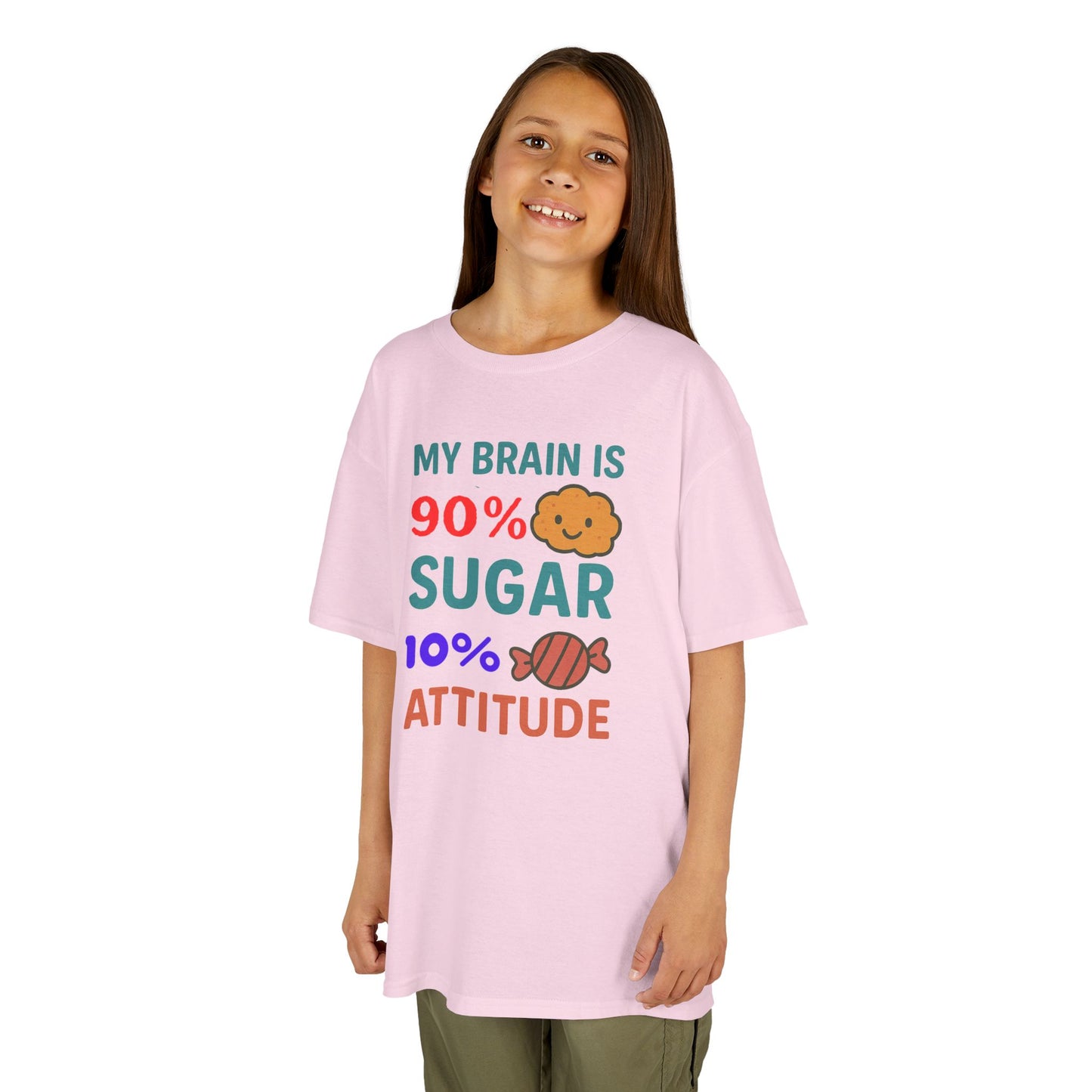 Fun Kids' Tee with Sweet Attitude