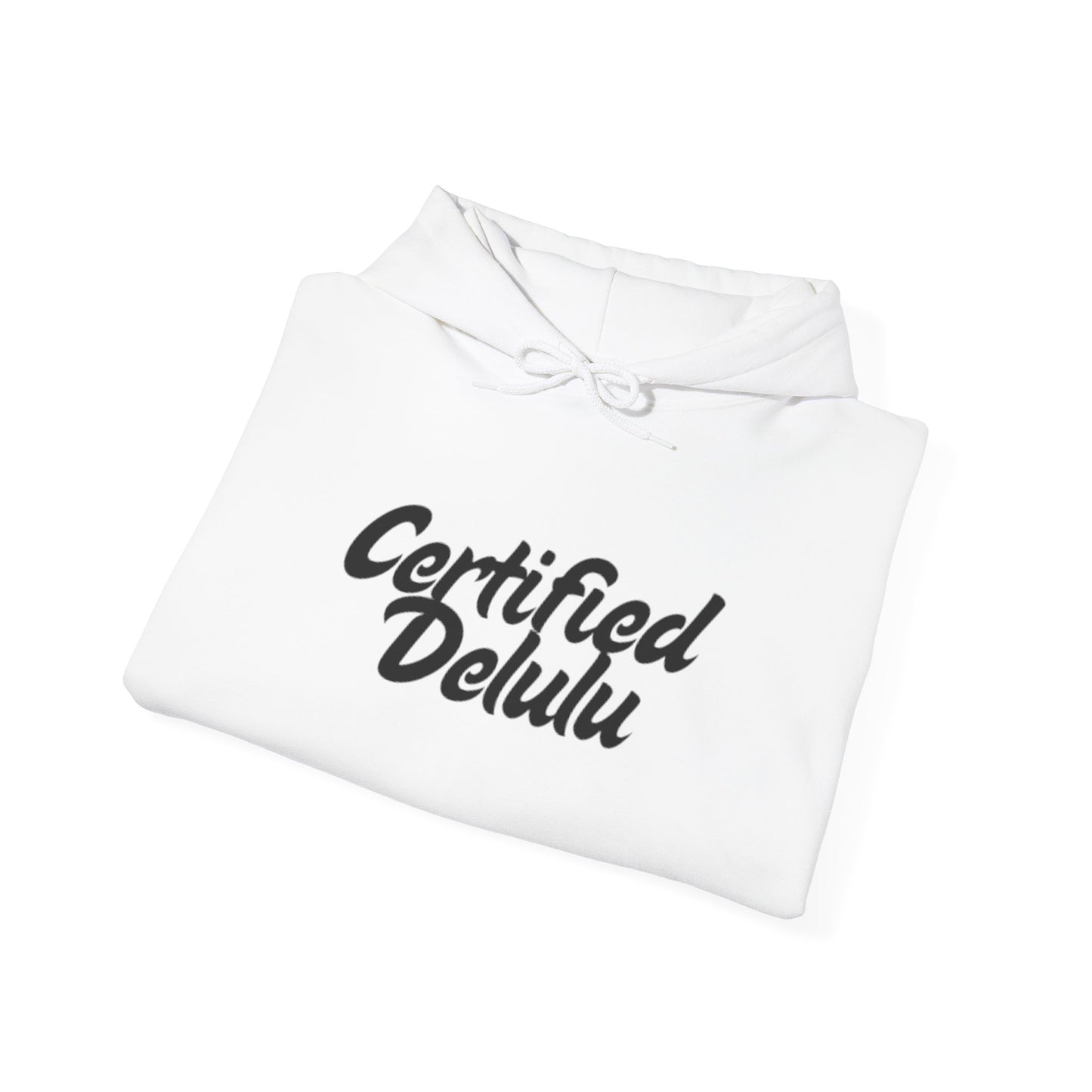 Certified Delulu Unisex Hoodie - Cozy Sweatshirt for Everyday Comfort