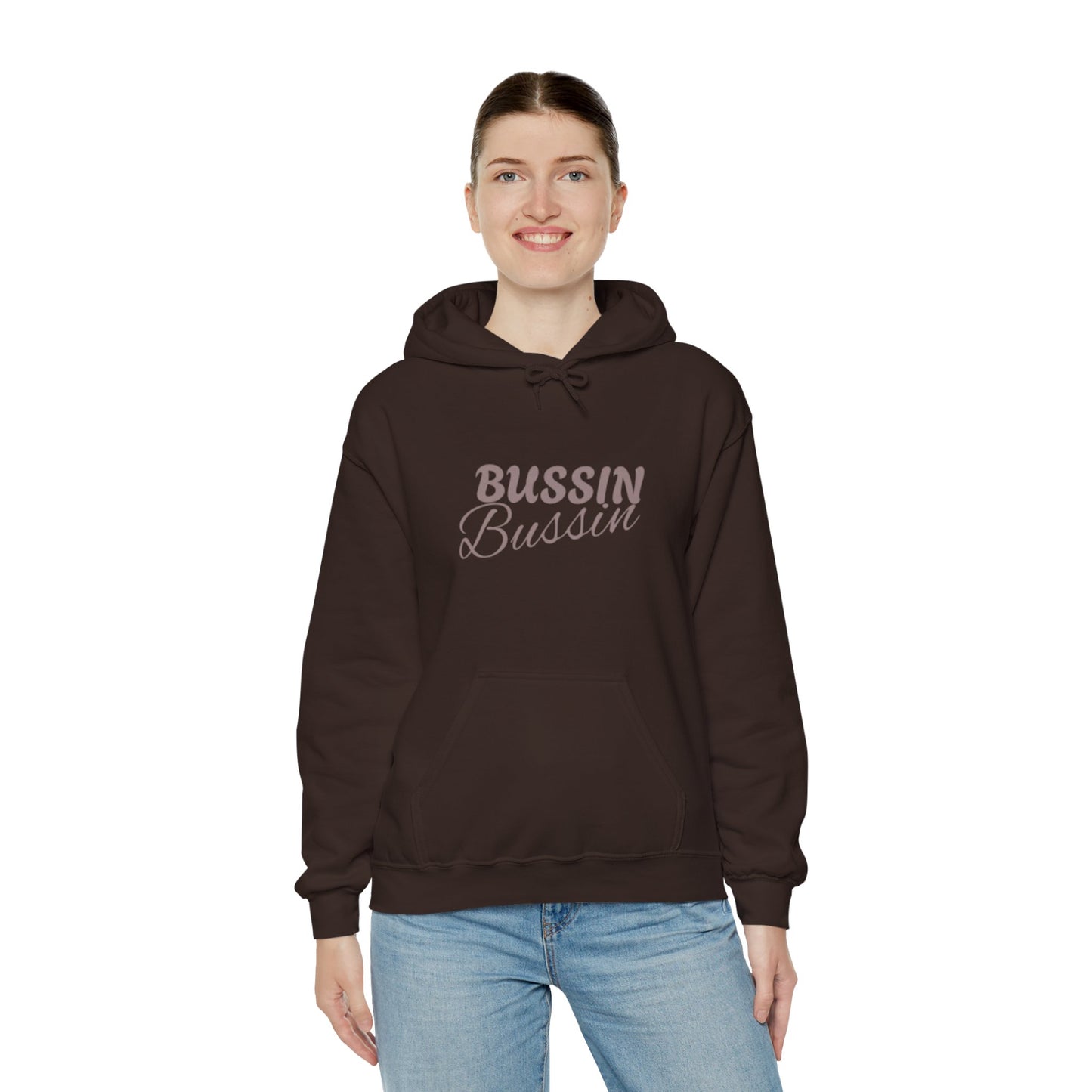 Bussin Unisex Heavy Blend Hoodie - Cozy, Trendy & Comfortable Sweatshirt