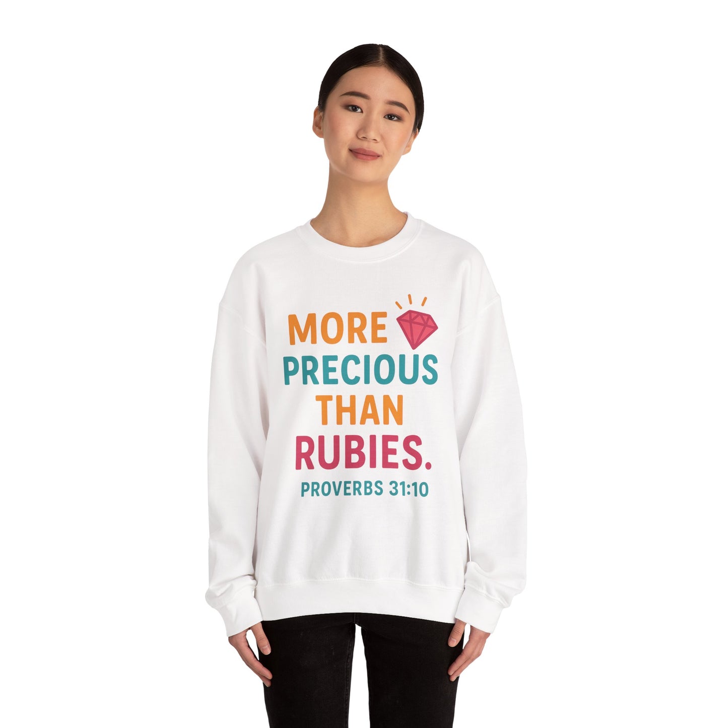 Inspirational Proverbs Sweatshirt | Cozy Crewneck | Gifts for Friends, Bible Verse Apparel, Faith Fashion, Unisex Clothing