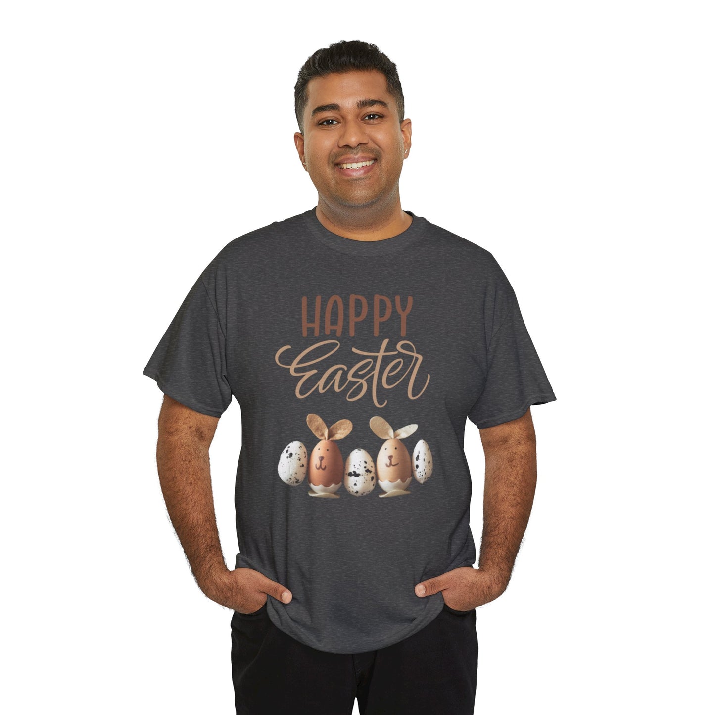 Happy Easter Unisex Heavy Cotton Tee