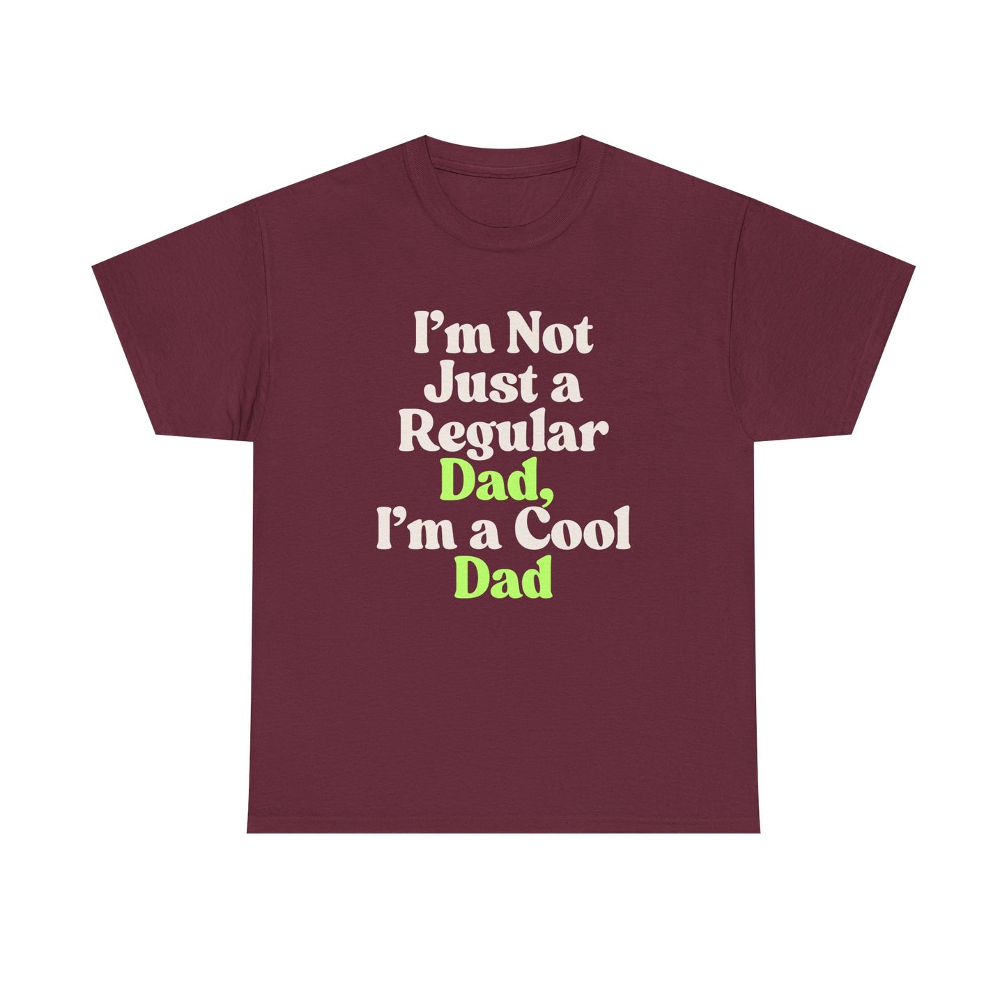 Cool Dad Unisex Heavy Cotton Tee | Funny Dad T-Shirt, Father's Day Gift, Casual Wear, Family Gathering, Gift for Him