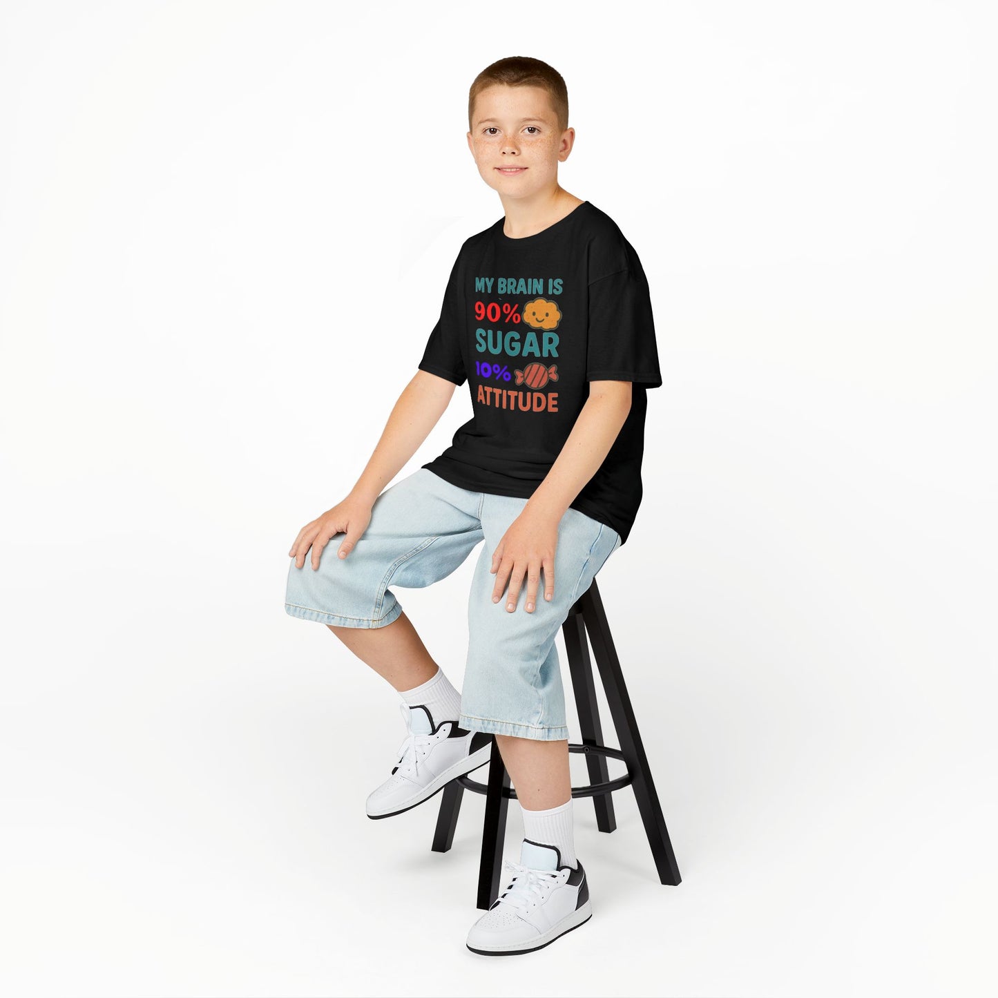 Fun Kids' Tee with Sweet Attitude