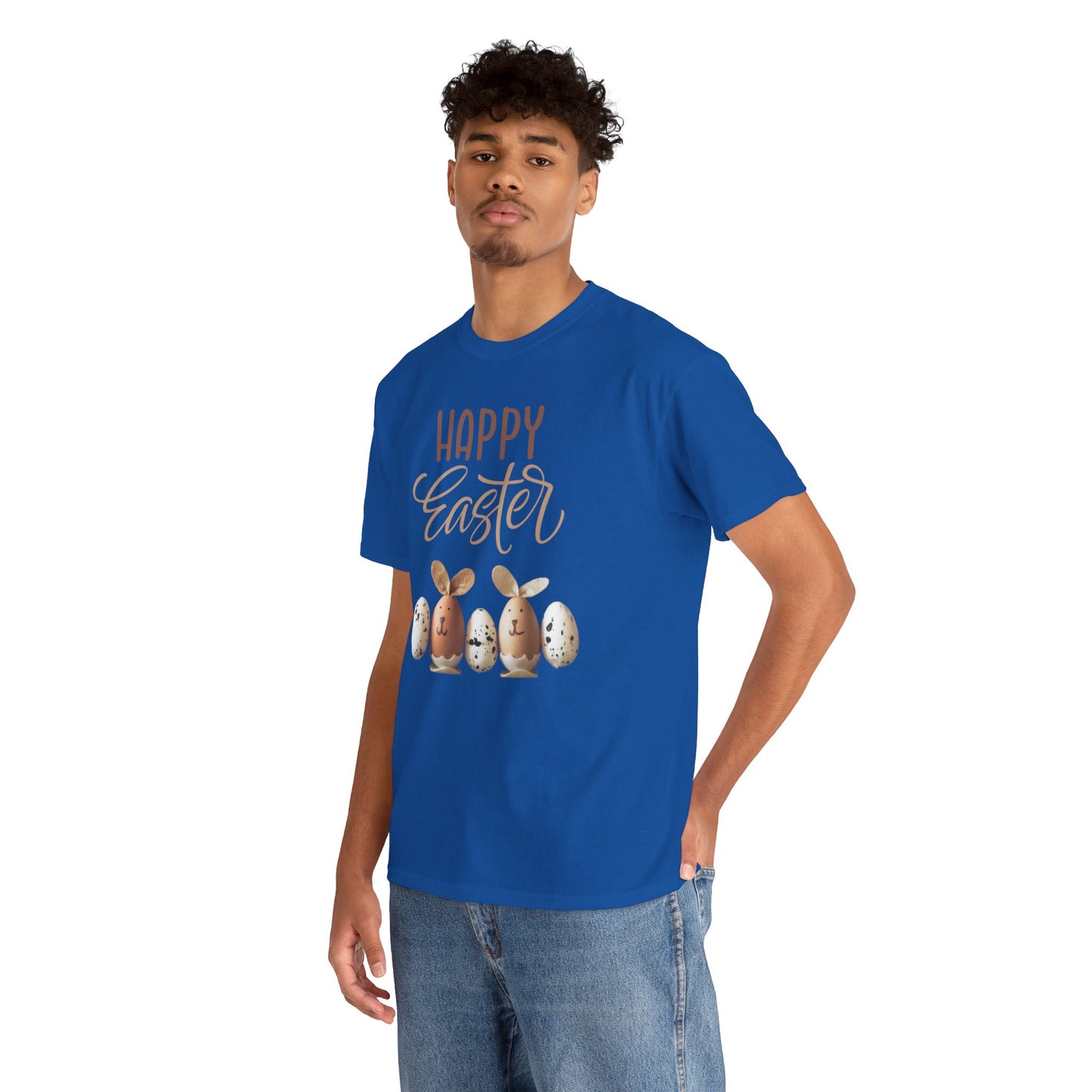 Happy Easter Unisex Heavy Cotton Tee