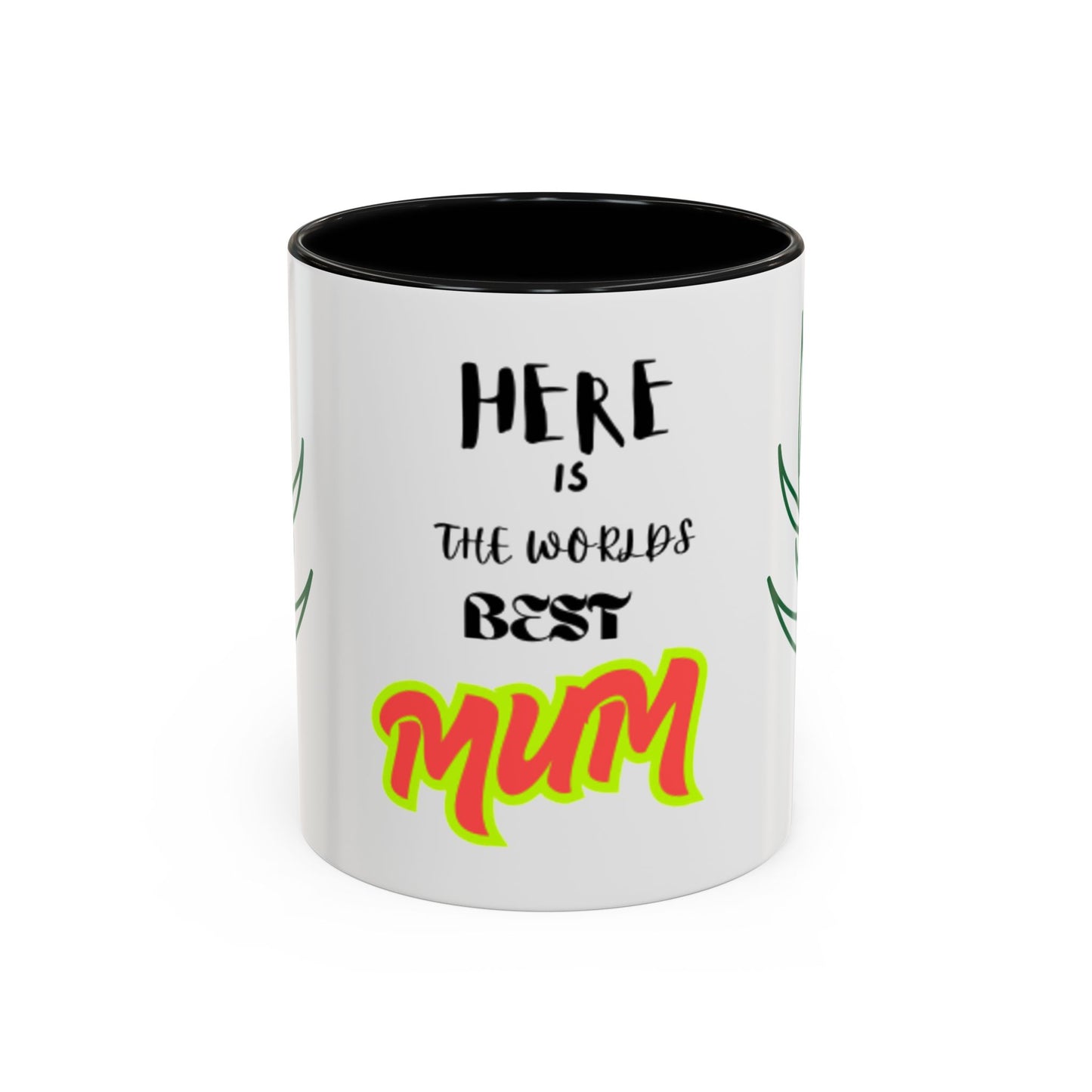 Best Mum Accent Coffee Mug | Perfect Gift for Mother's Day