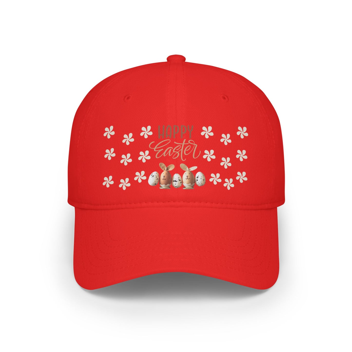 Happy Easter Low Profile Baseball Cap - Festive Spring Accessory