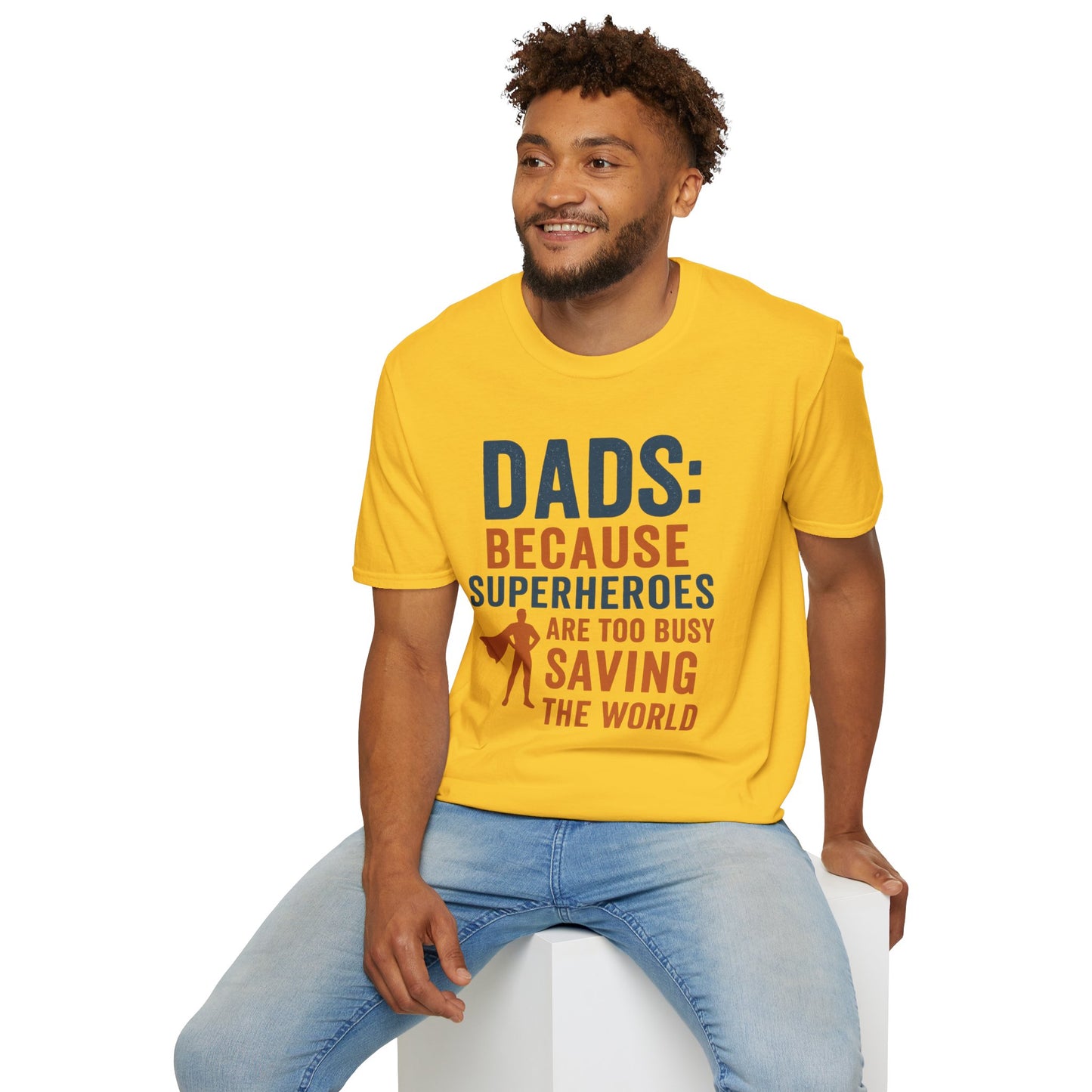 Dad Superhero T-Shirt, Funny Gift for Fathers Day, Unisex Tee, Birthday Gift for Dad, Family Reunion T-Shirt, Dad Humor Shirt