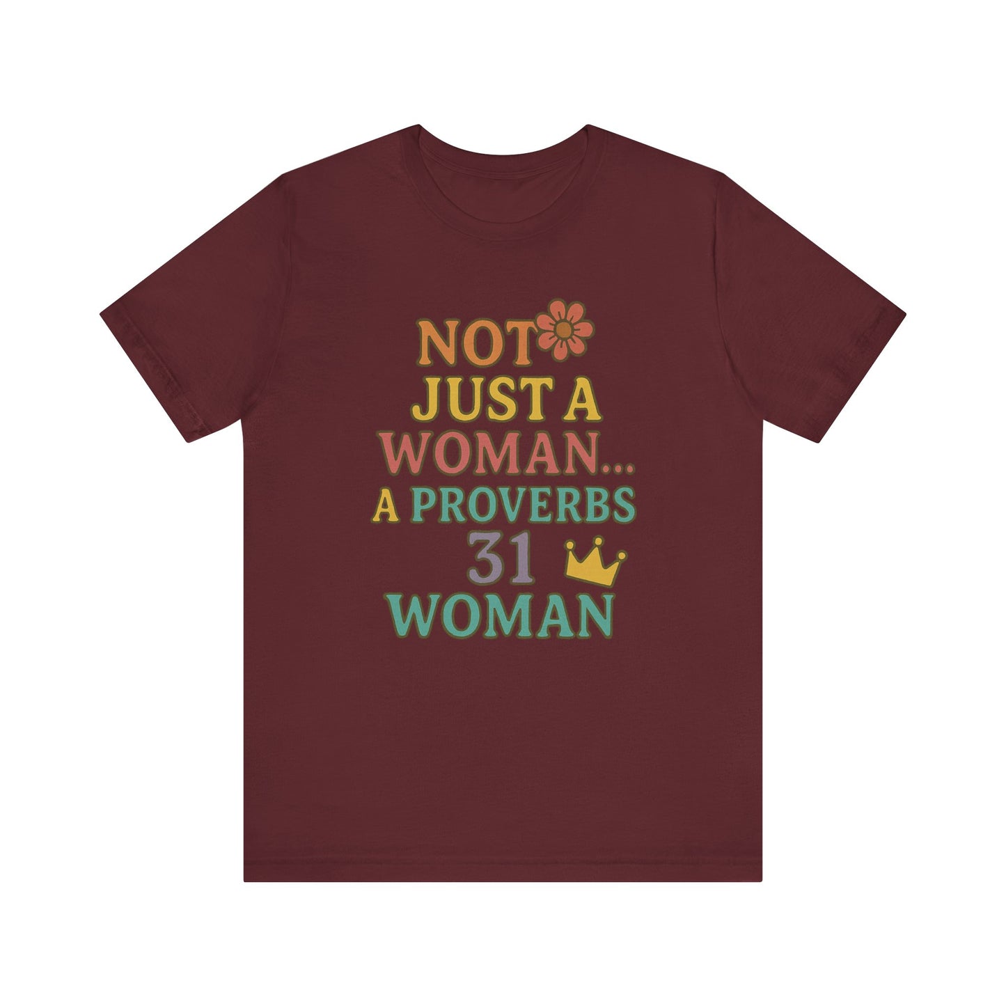 Proverbs 31 Woman Tee, Empowerment Shirt, Faith-Based Gift, Christian Apparel, Inspirational Clothing, Modest Fashion
