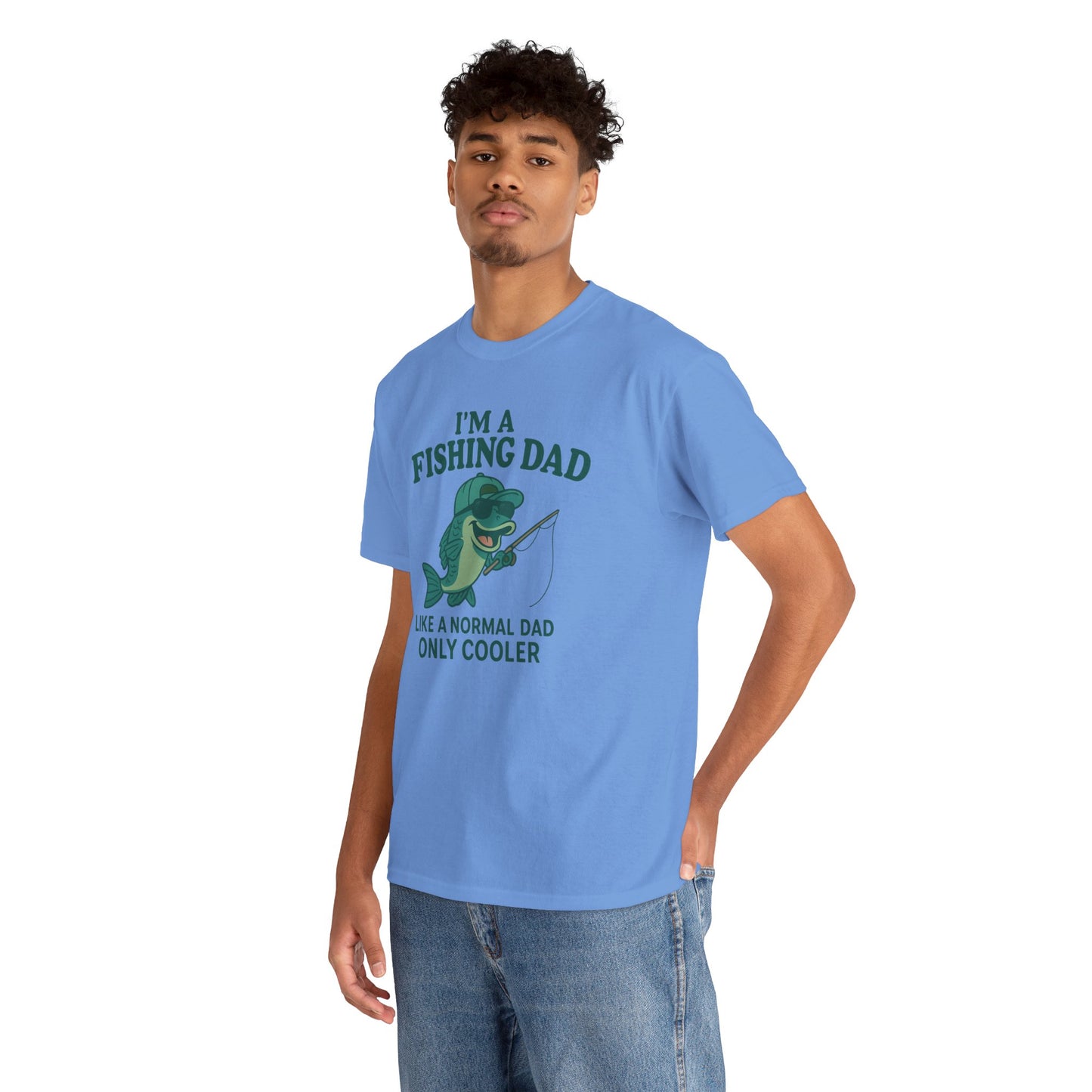 Fishing Dad Humor Tee - Perfect Gift for Father's Day, Fishing Enthusiasts, Casual Wear, Family Gatherings, Summer Fun