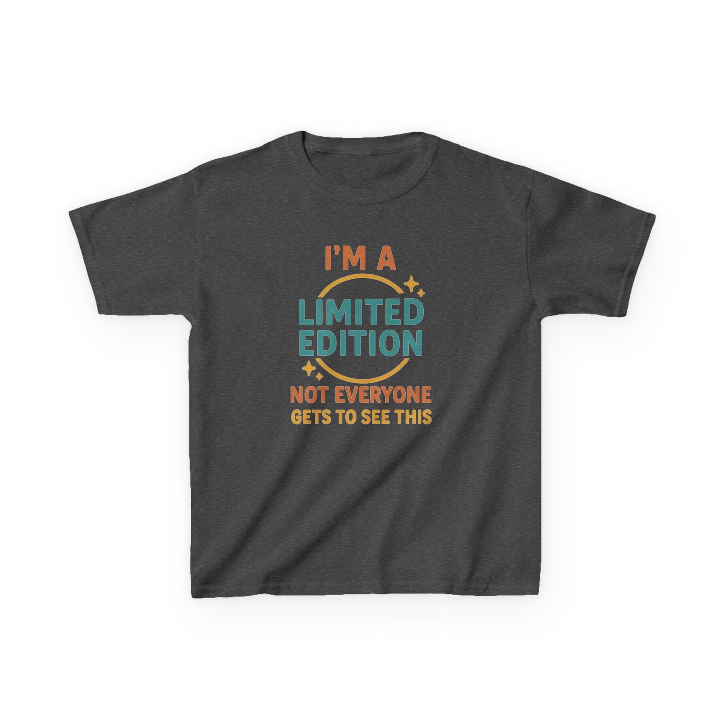 Limited Edition Kids Tee, Fun T-Shirt for Kids, Unique Gift for Birthdays, Playful Cotton Tee, Youth Apparel