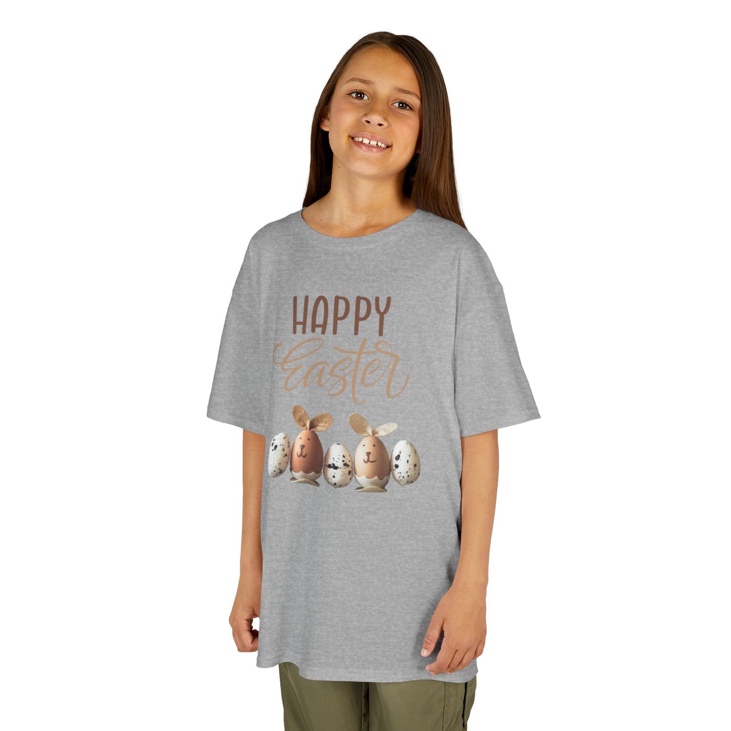 Happy Easter Kids Heavy Cotton Tee