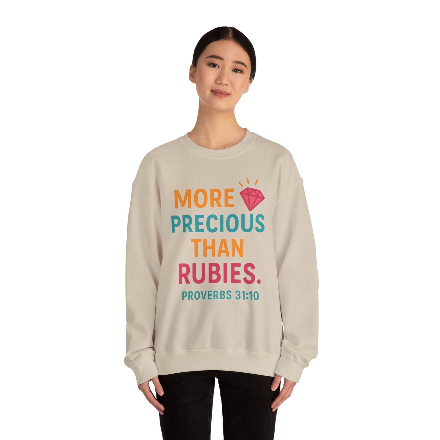 Inspirational Proverbs Sweatshirt | Cozy Crewneck | Gifts for Friends, Bible Verse Apparel, Faith Fashion, Unisex Clothing