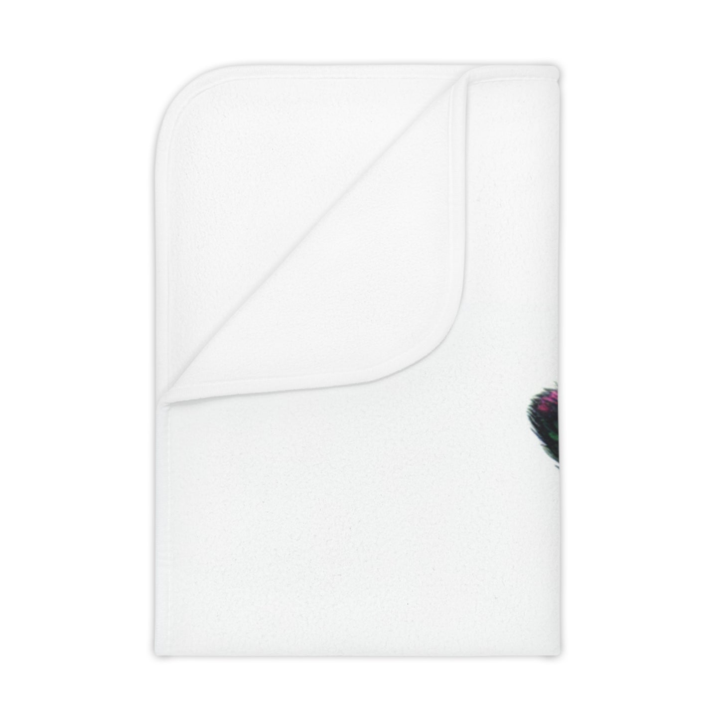 Floral Bunny Toddler Blanket - Soft Cozy Nursery Decor for Baby Showers, Easter, Birthdays, Playtime, and Gifts