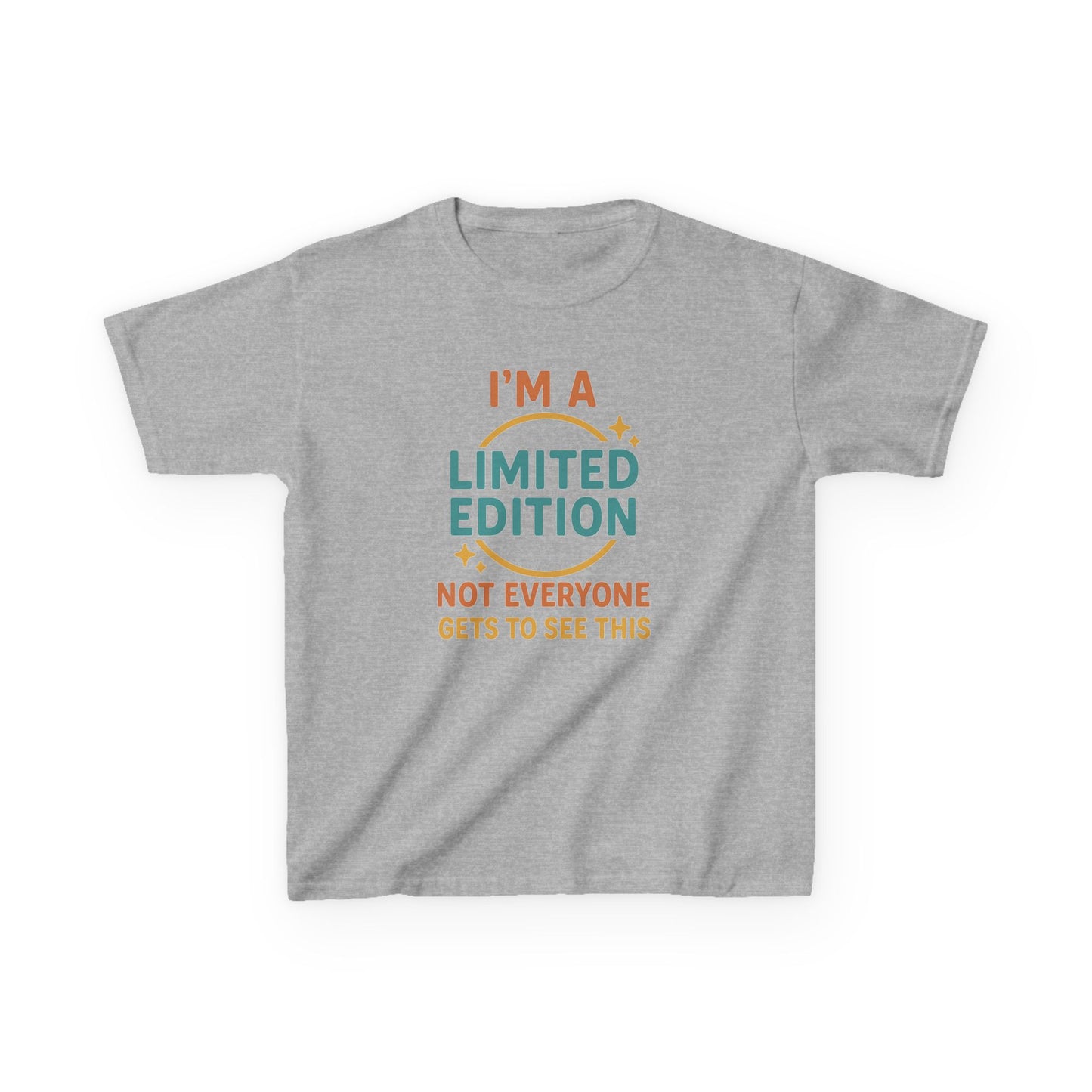 Limited Edition Kids Tee, Fun T-Shirt for Kids, Unique Gift for Birthdays, Playful Cotton Tee, Youth Apparel