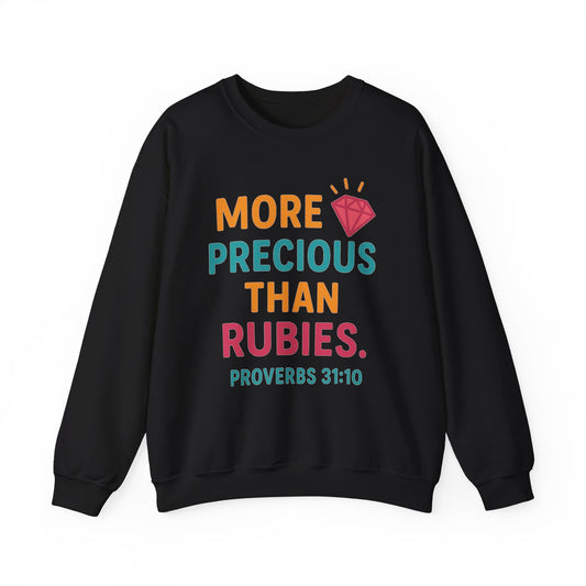 Inspirational Proverbs Sweatshirt | Cozy Crewneck | Gifts for Friends, Bible Verse Apparel, Faith Fashion, Unisex Clothing