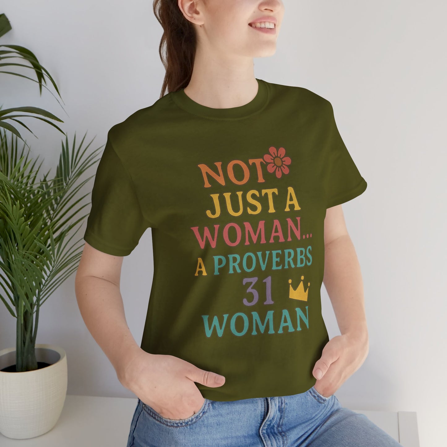 Proverbs 31 Woman Tee, Empowerment Shirt, Faith-Based Gift, Christian Apparel, Inspirational Clothing, Modest Fashion