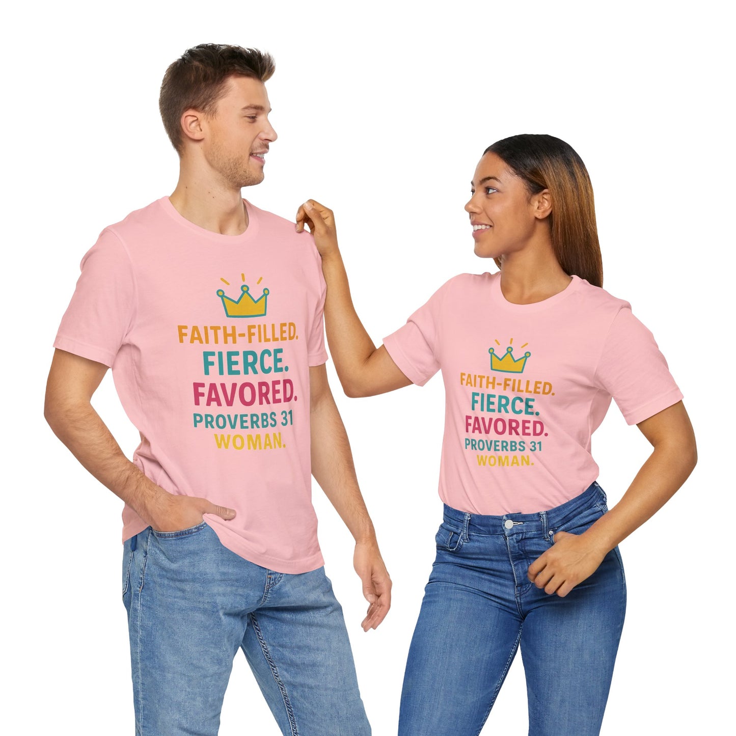 Faith-Filled Proverbs 31 Unisex Tee, Inspirational T-Shirt, Christian Apparel, Faith-Based Gifts, Motivational Top