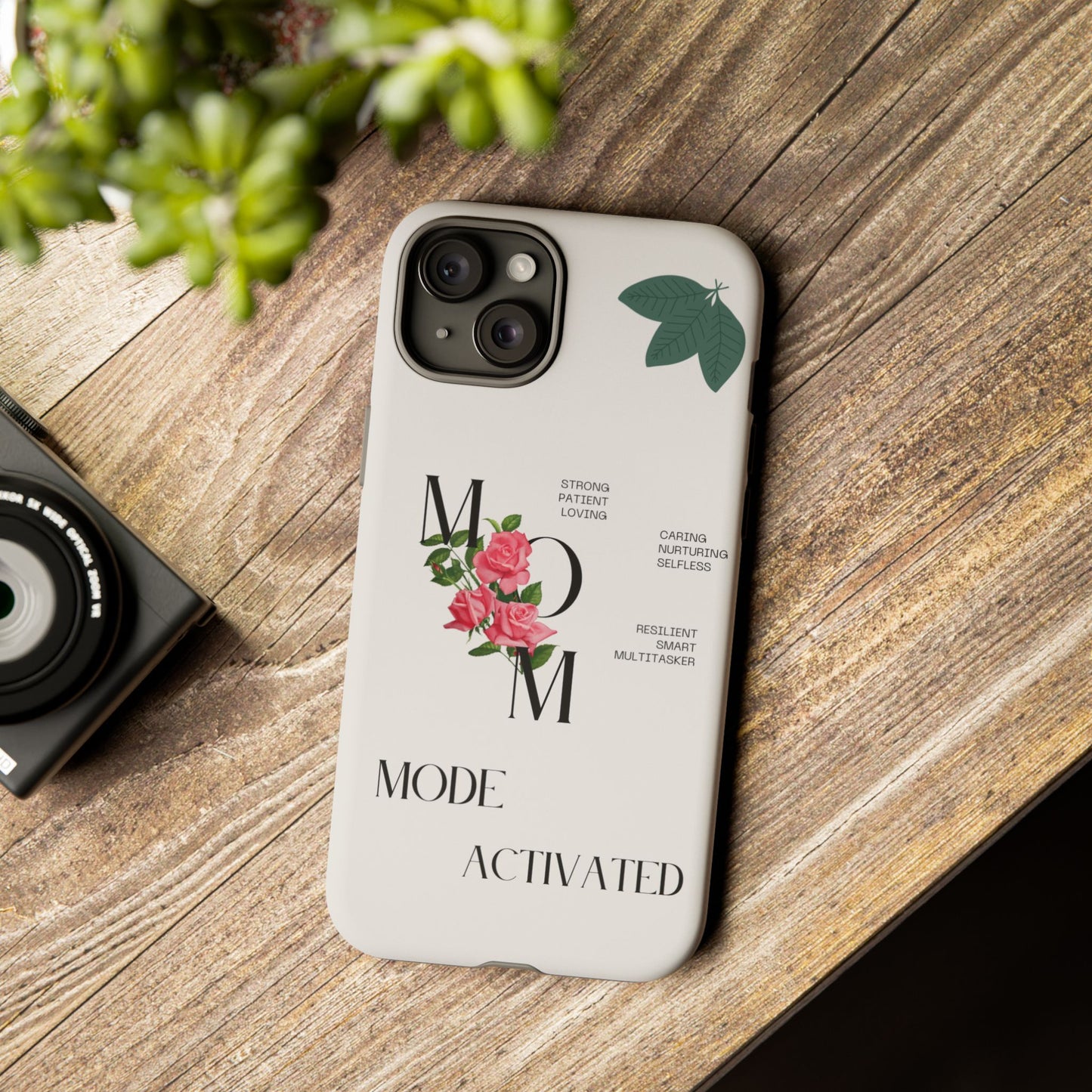 Personalized Phone Case for Moms | Mode Activated | Gift for Mother's Day, Birthday, Resilient, Loving, Durable