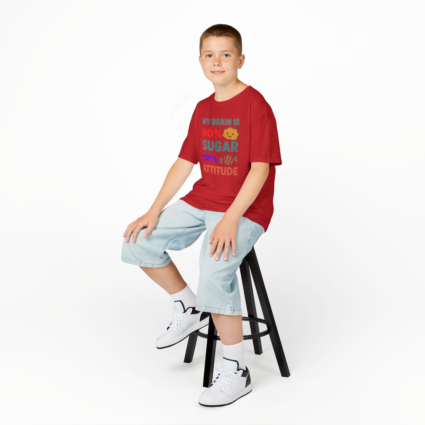 Fun Kids' Tee with Sweet Attitude
