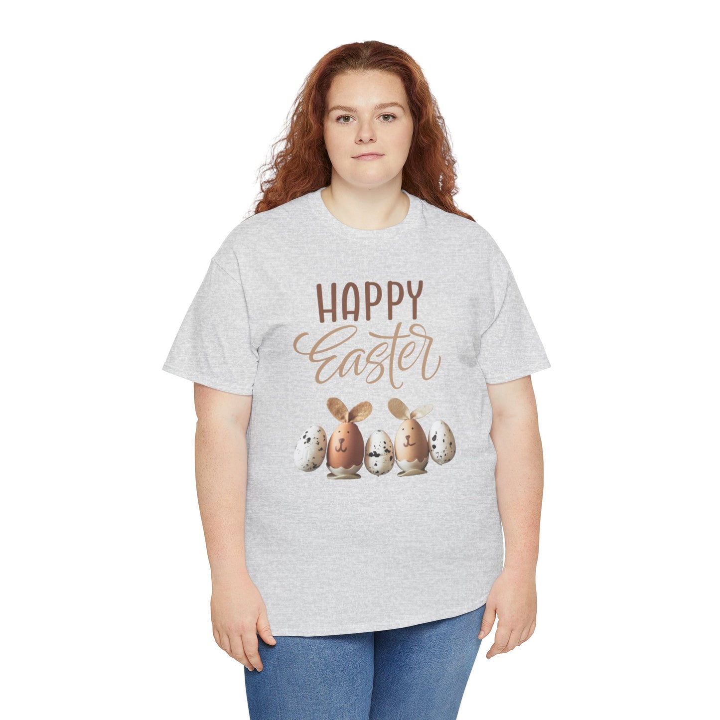 Happy Easter Unisex Heavy Cotton Tee