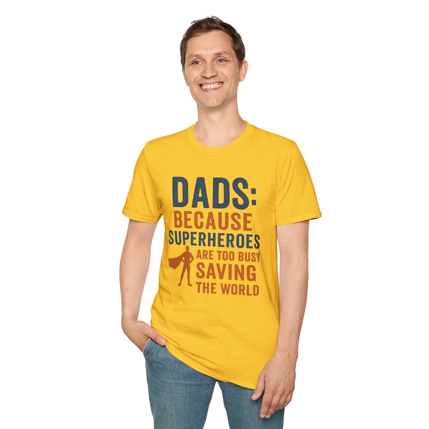 Dad Superhero T-Shirt, Funny Gift for Fathers Day, Unisex Tee, Birthday Gift for Dad, Family Reunion T-Shirt, Dad Humor Shirt