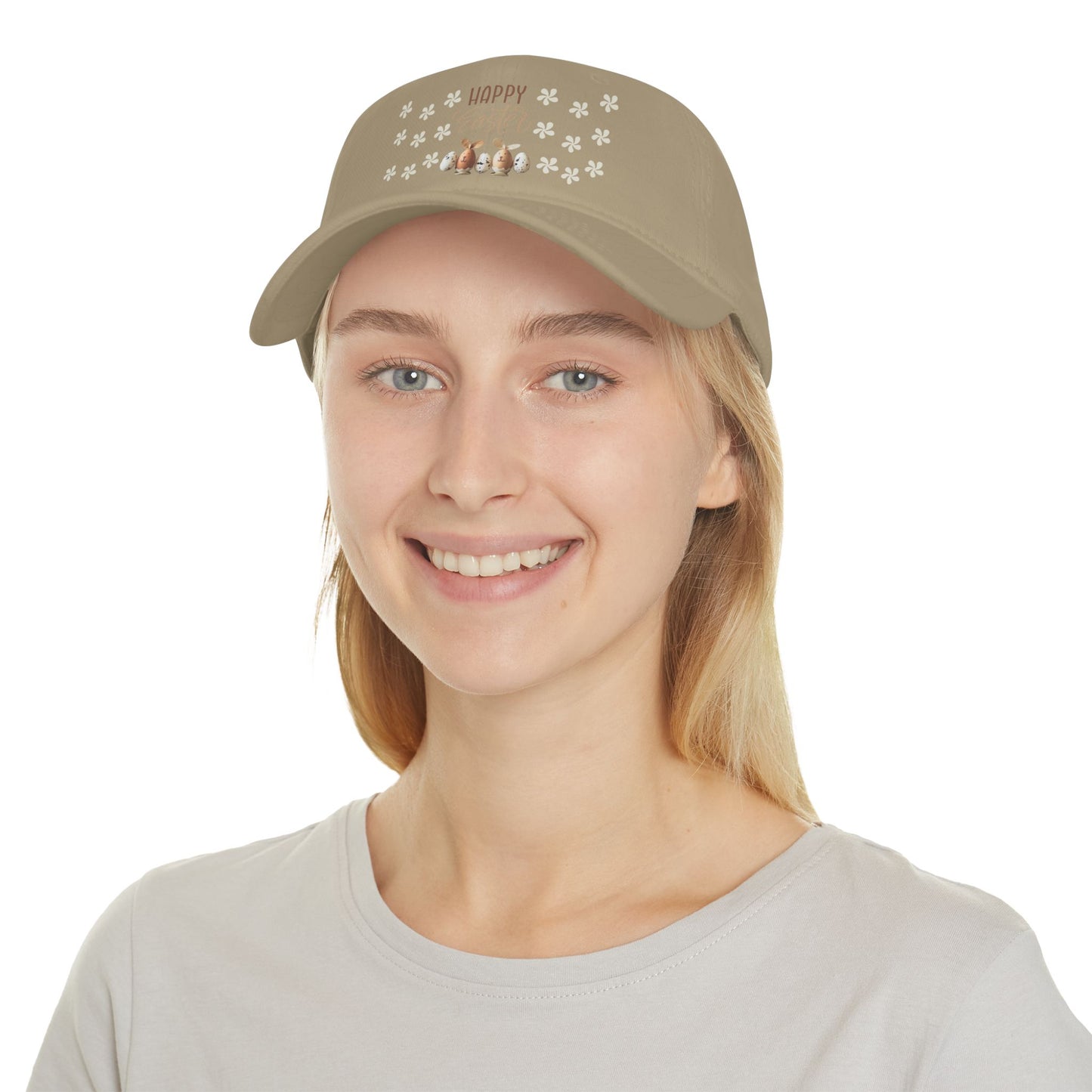 Happy Easter Low Profile Baseball Cap - Festive Spring Accessory