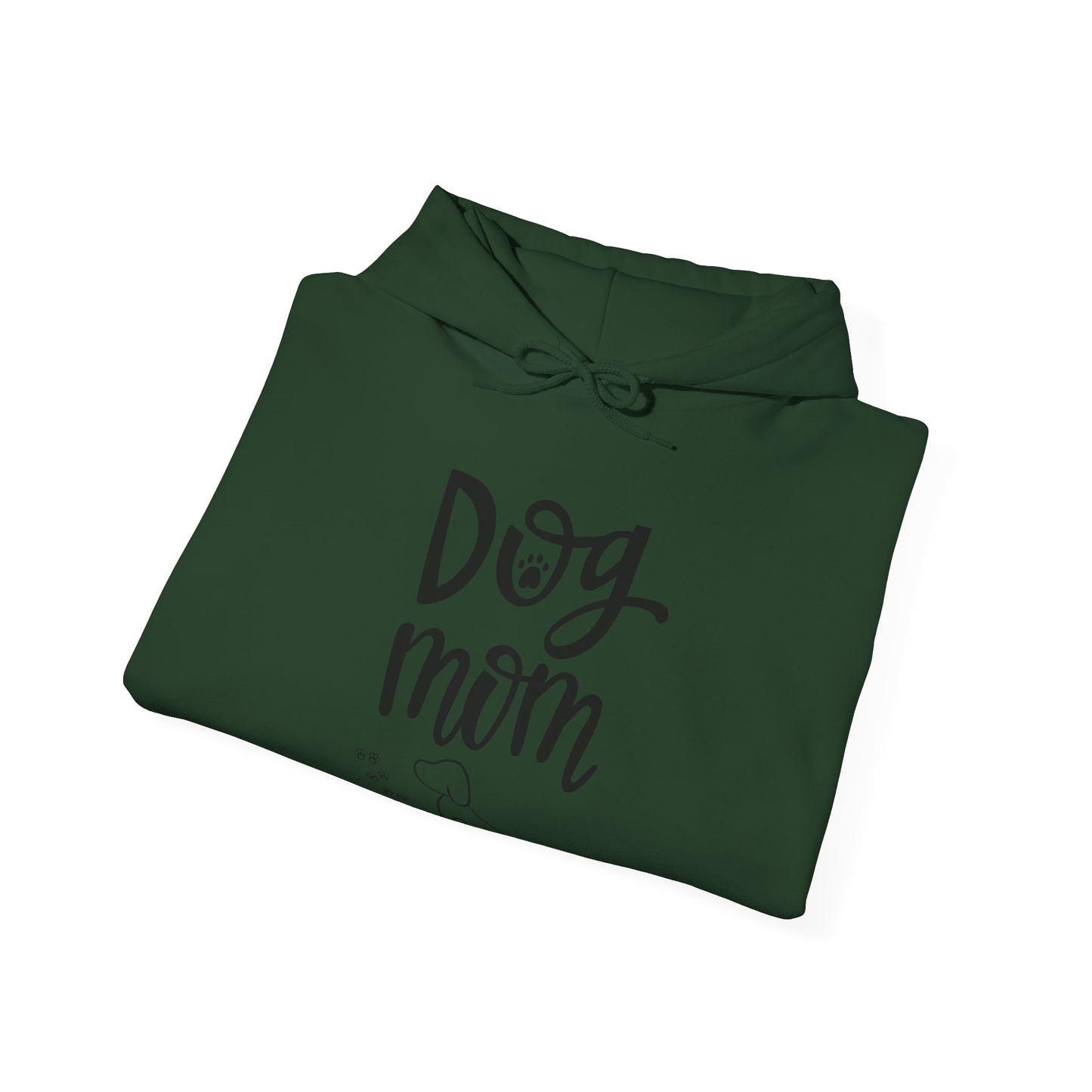 Dog Mom Hooded Sweatshirt, Cute Dog Lover Gift, Pet Owner Apparel, Cozy Sweatshirt for Dog Lovers, Animal Lover Hoodie