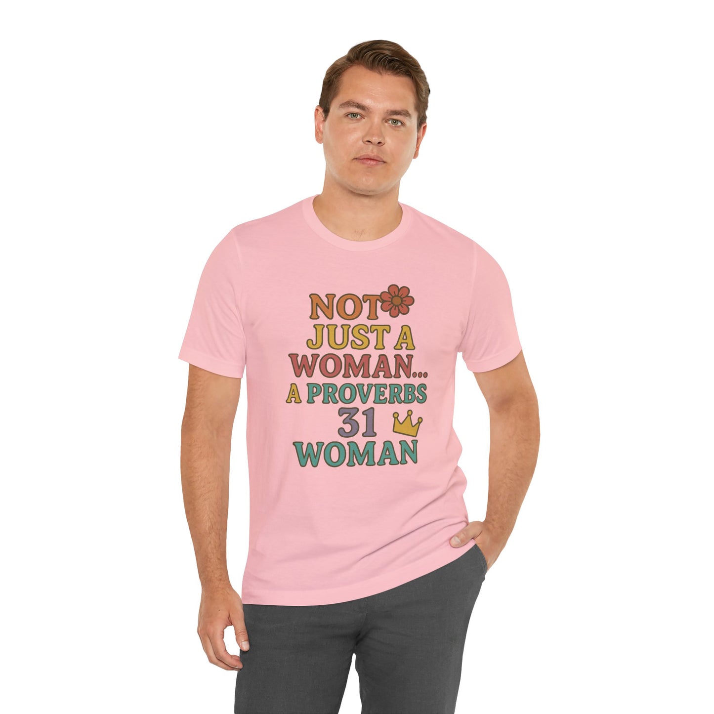 Proverbs 31 Woman Tee, Empowerment Shirt, Faith-Based Gift, Christian Apparel, Inspirational Clothing, Modest Fashion
